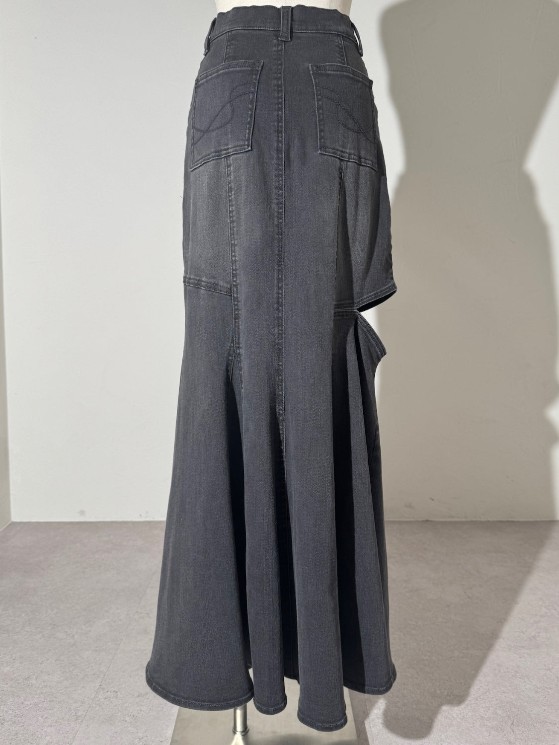 サイドホール マーメイド DENIMスカート