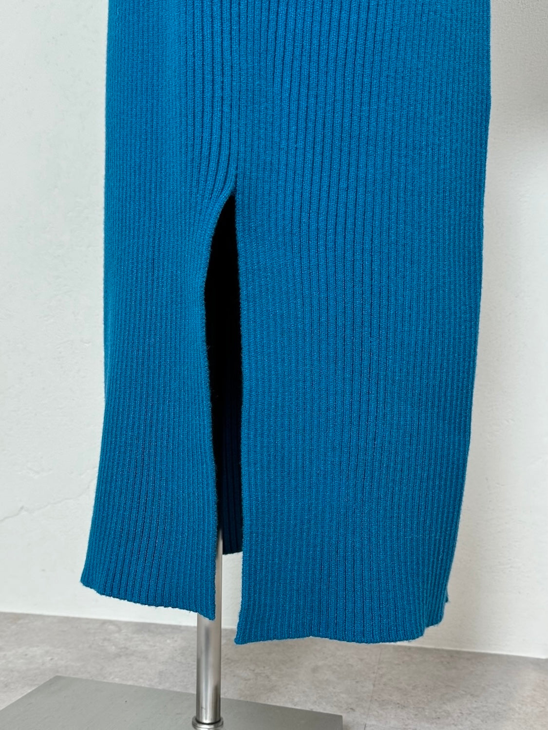 Decollete Cutout Knit Dress