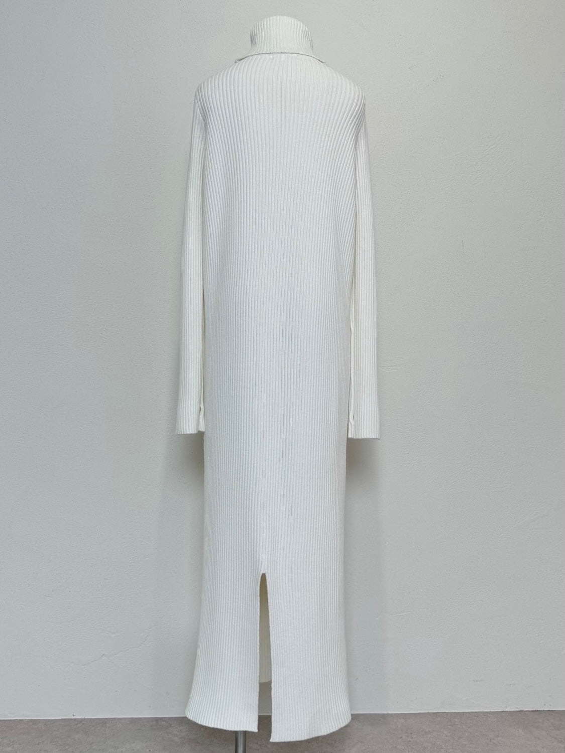 Decollete Cutout Knit Dress