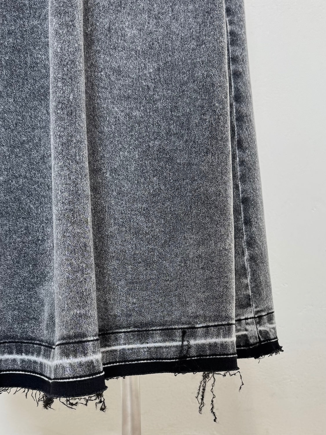 コルセットライク フレア DENIM Dress