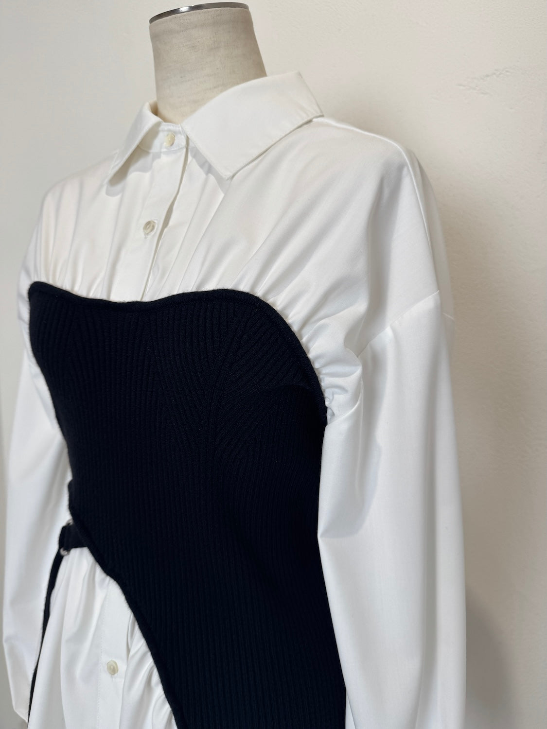 ドッキング KNITビスチェ シャツ
