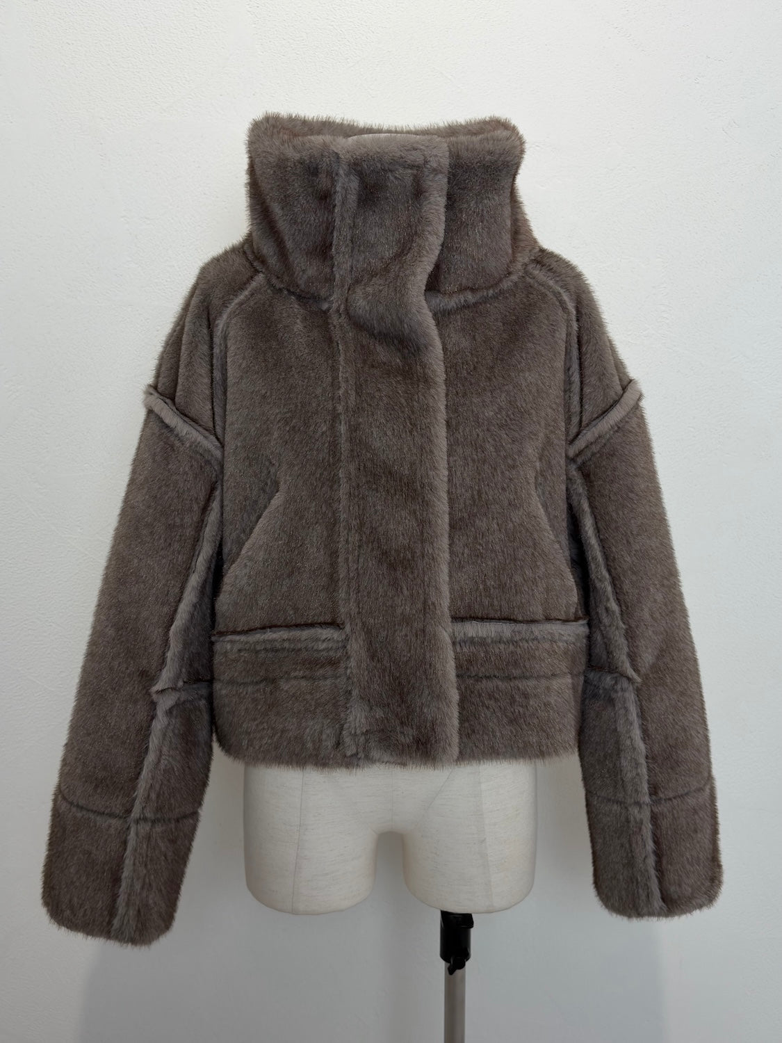 リバーシブル ボンディング Furジャケット