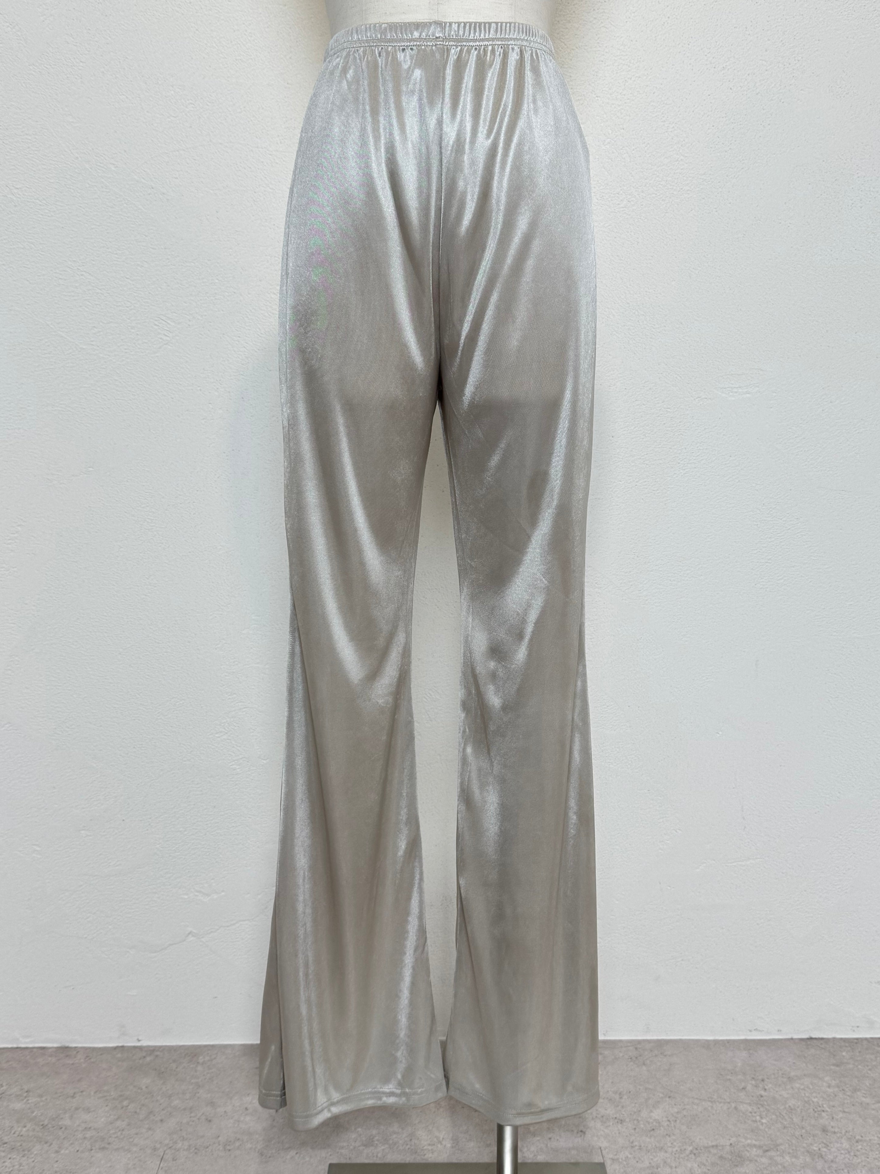 Stretch レース フレアパンツ