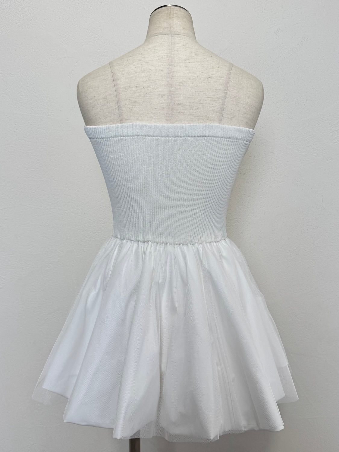 ニット ドッキング バルーンペプラム