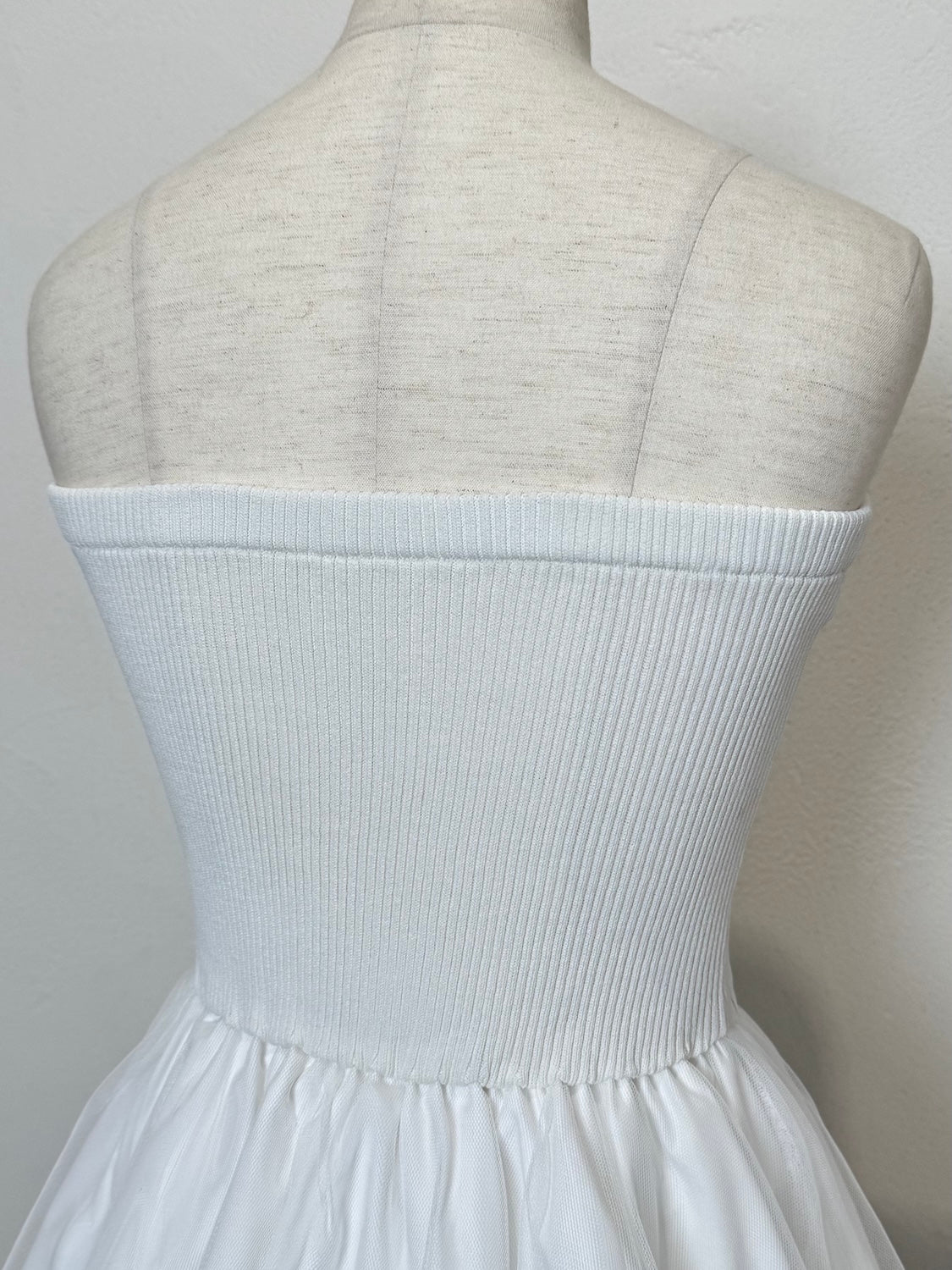 ニット ドッキング バルーンペプラム