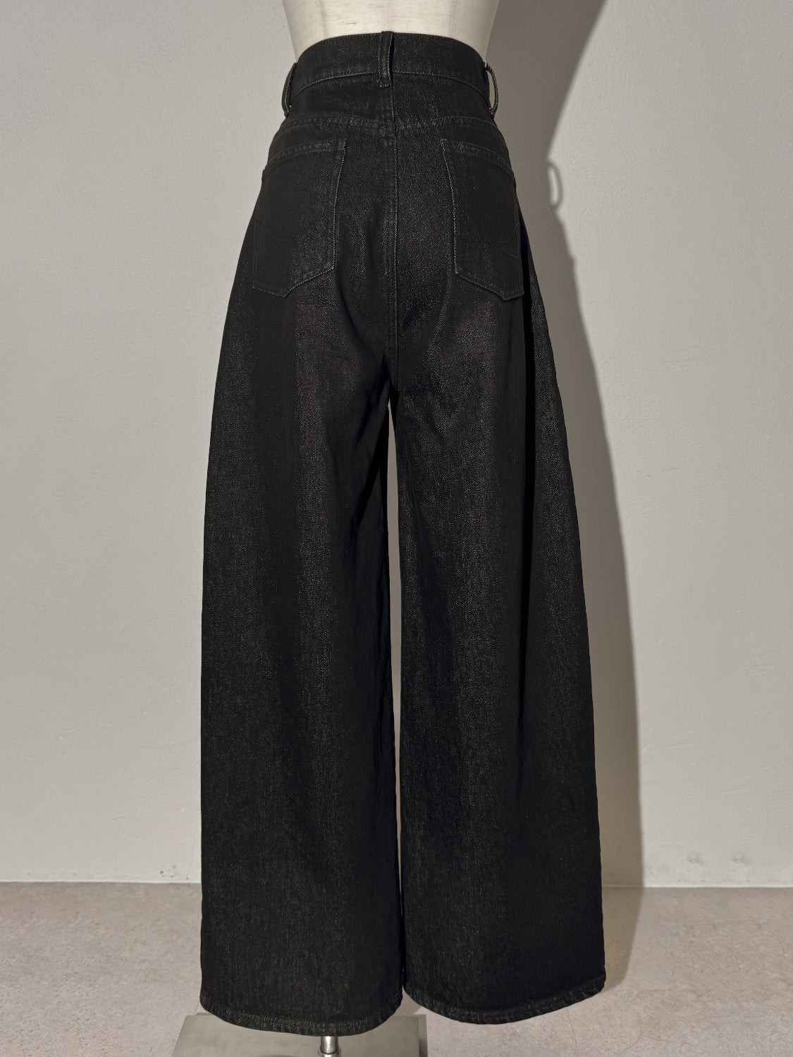 Multi ビジュー ワイド DENIM パンツ
