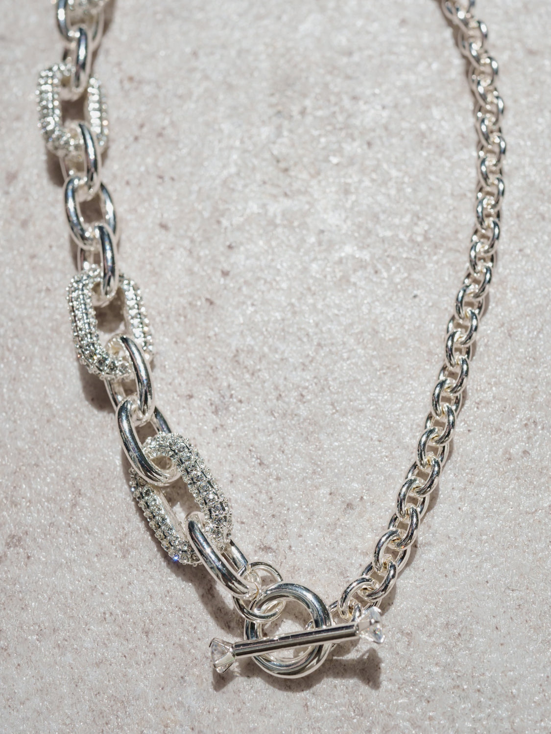 Oval Link マンテル ネックレス