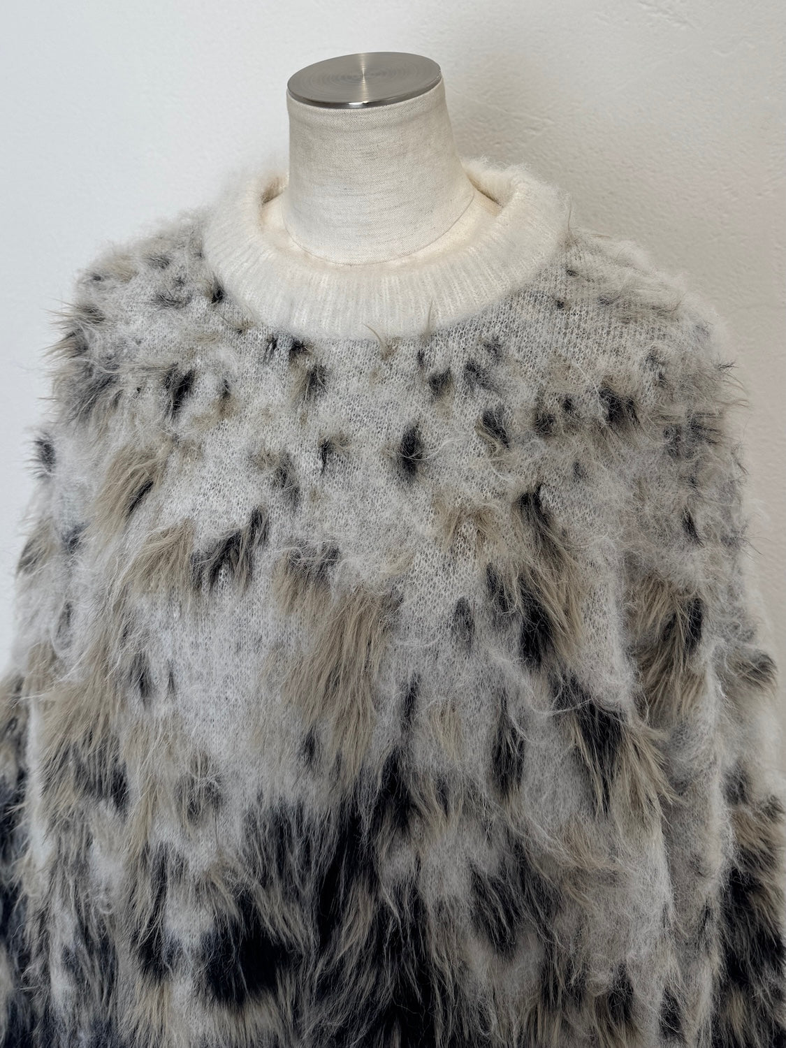 グラデーション Hairy KNIT プルオーバー