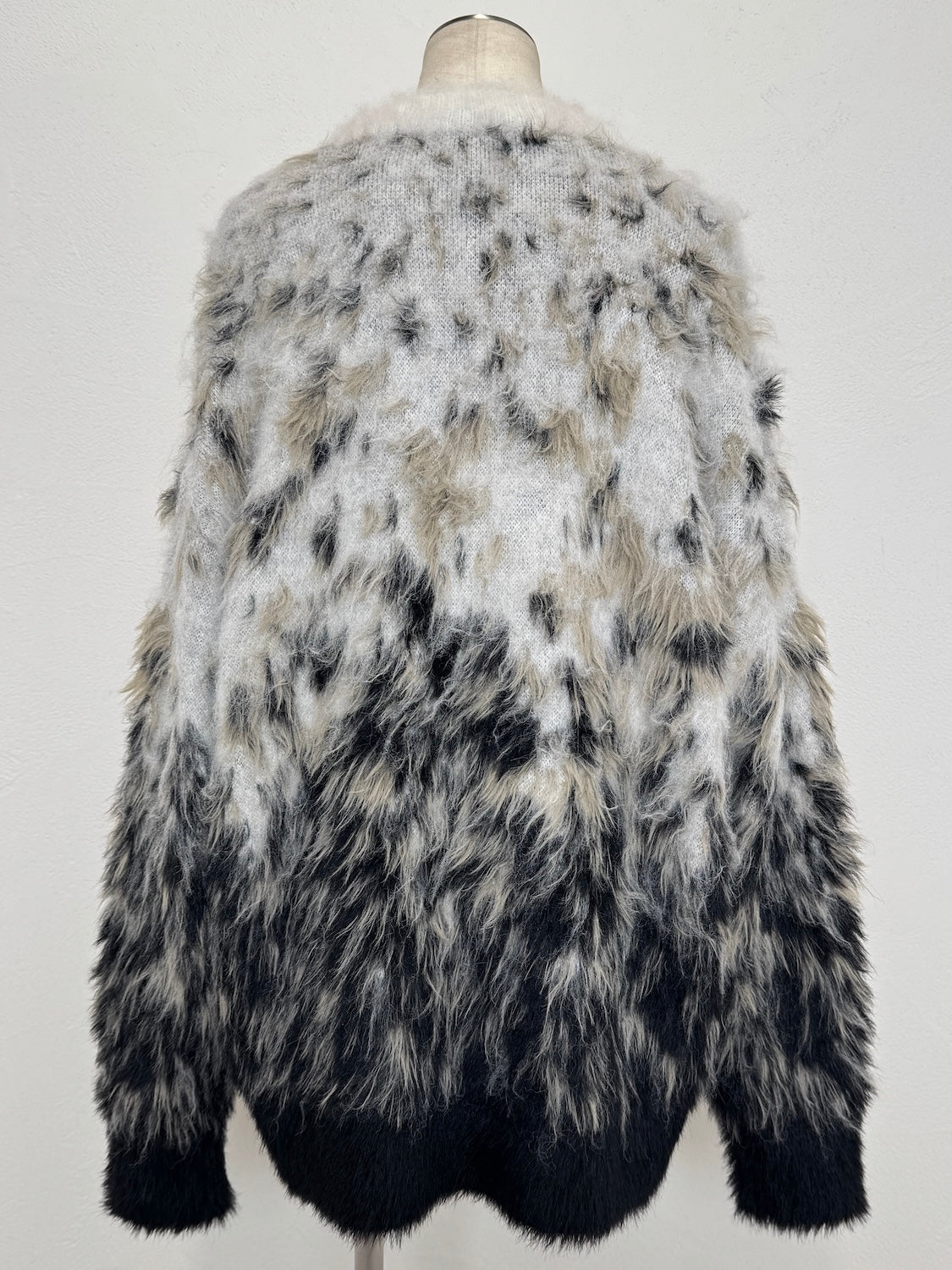 グラデーション Hairy KNIT プルオーバー