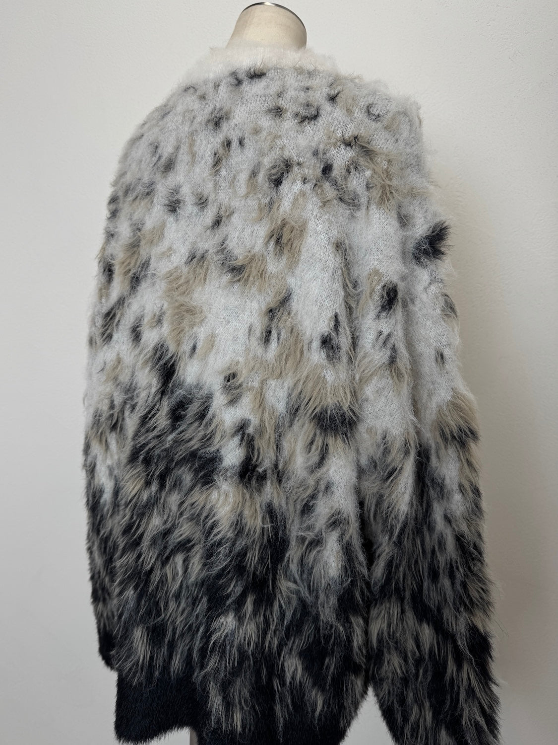 グラデーション Hairy KNIT プルオーバー