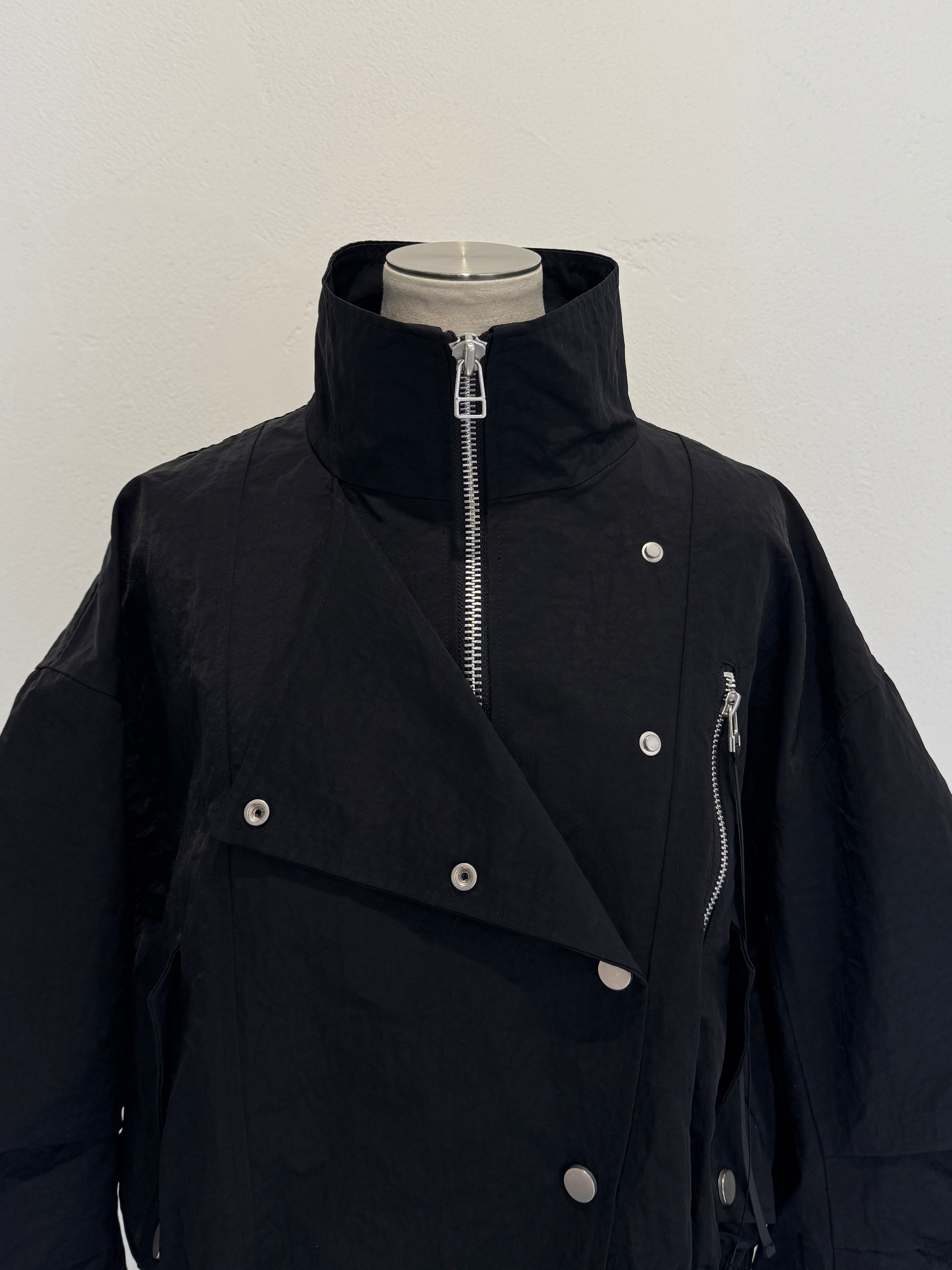 ミリタリー ライダースルック ブルゾン