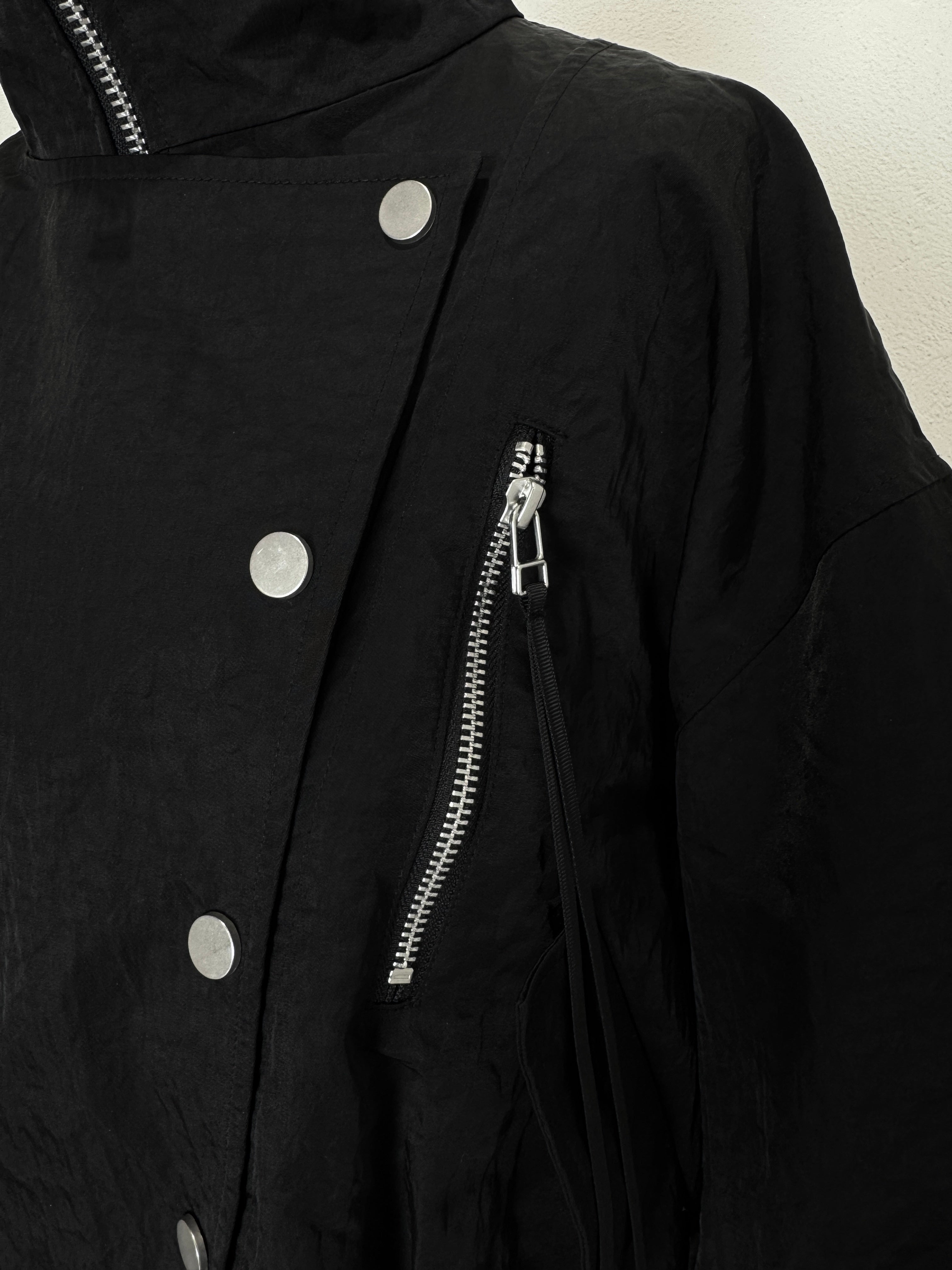 ミリタリー ライダースルック ブルゾン