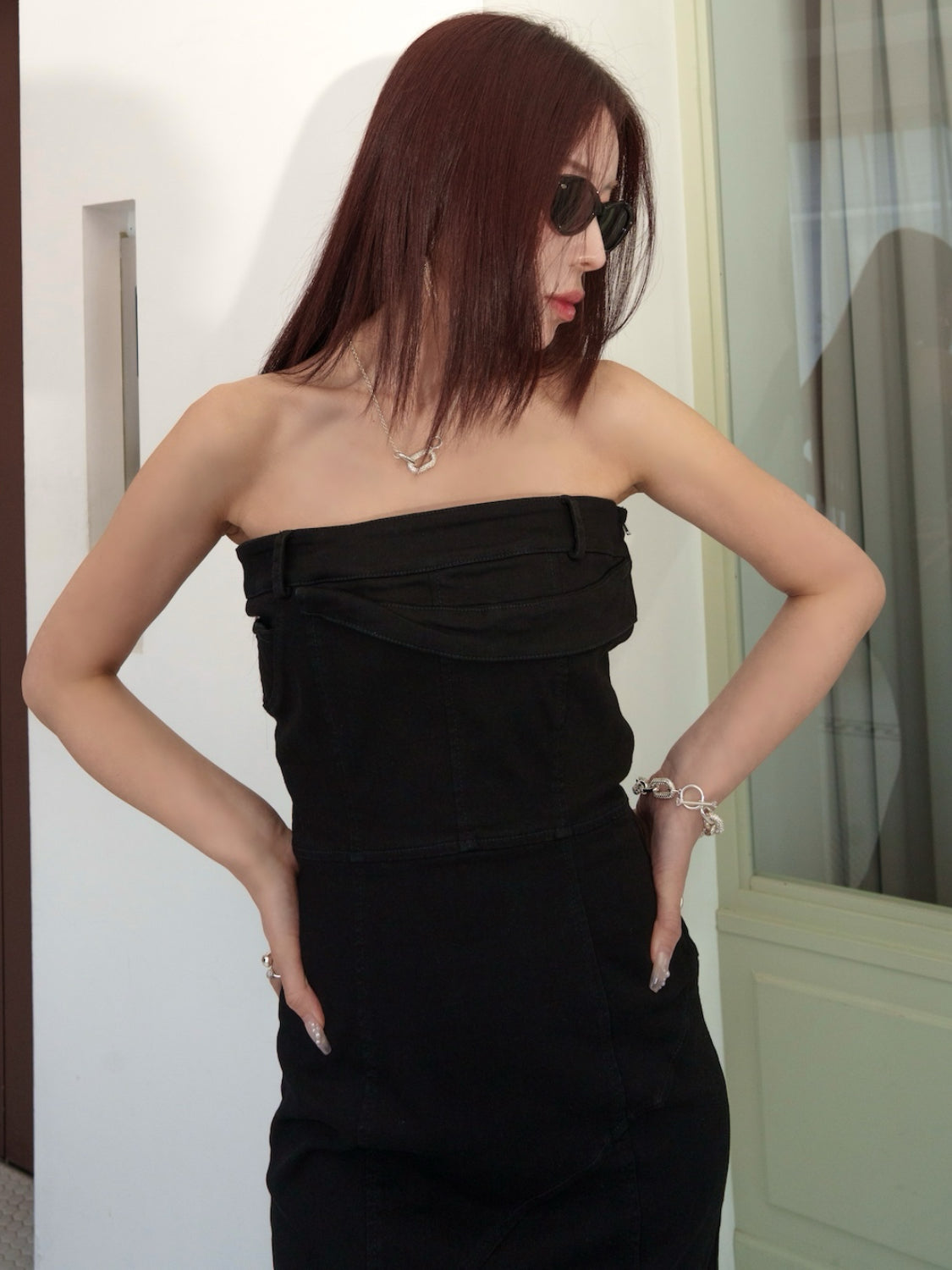 マーメイド DENIM DRESS