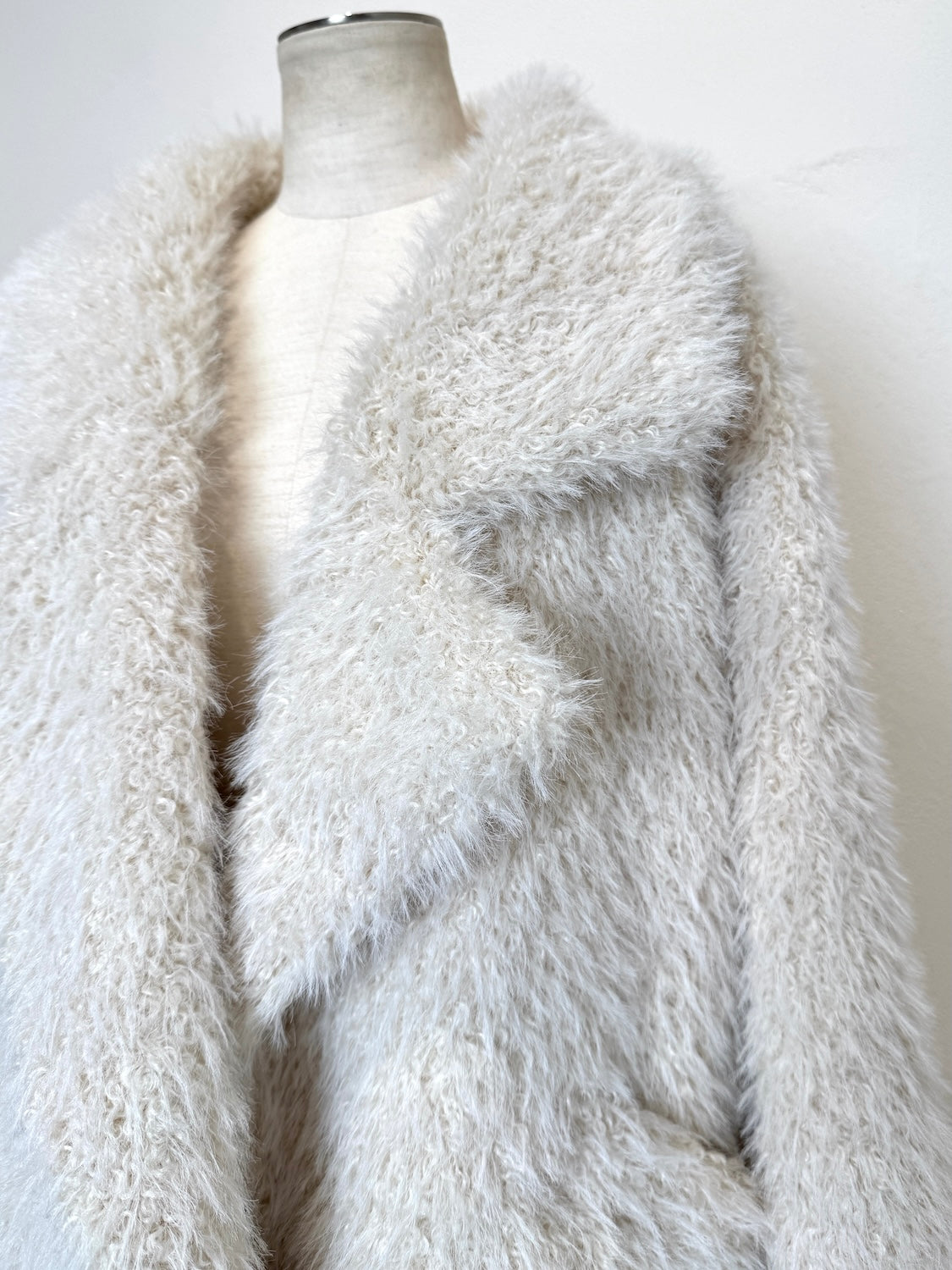 Suede ボンディング Fur コート