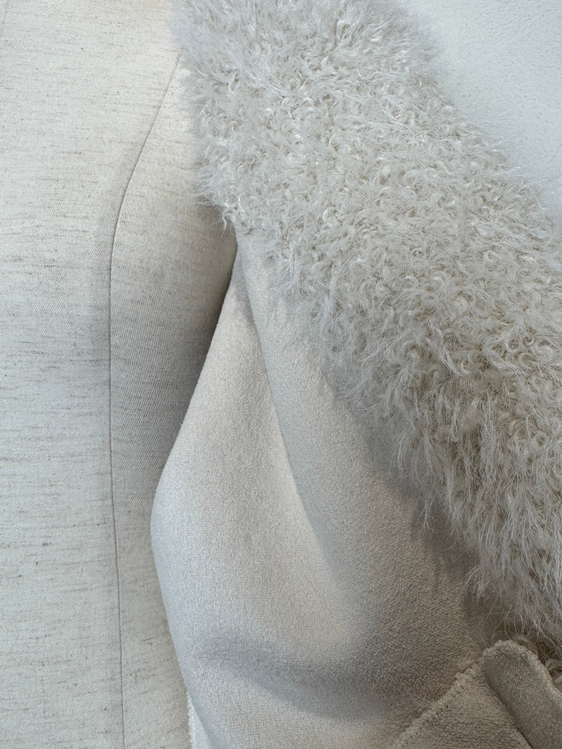 Suede ボンディング Fur コート