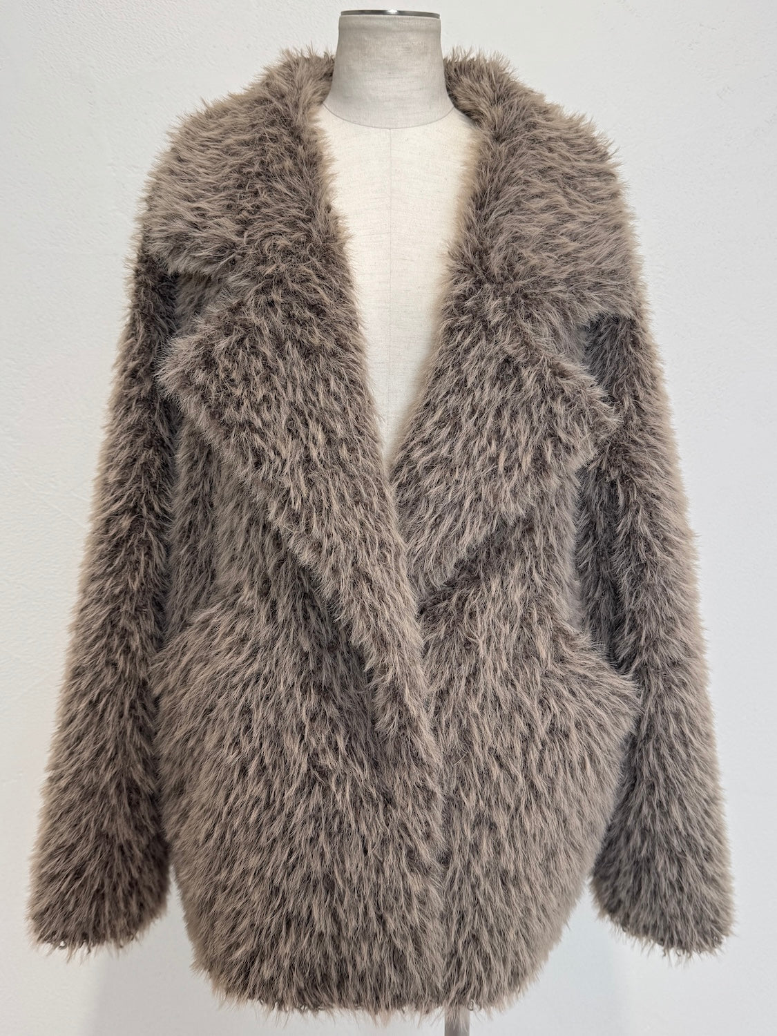Suede ボンディング Fur コート
