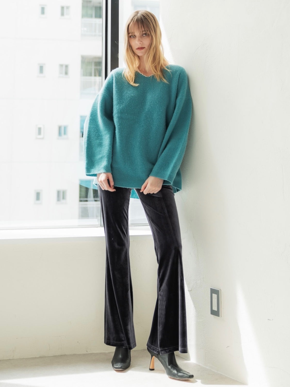 ウール Knit プルオーバー