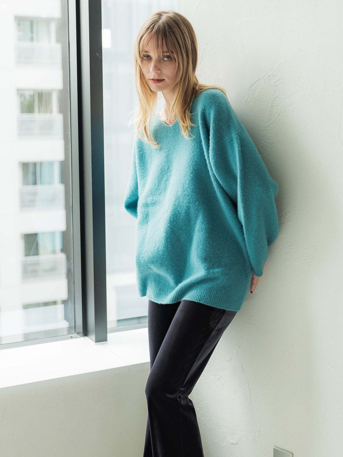 ウール Knit プルオーバー