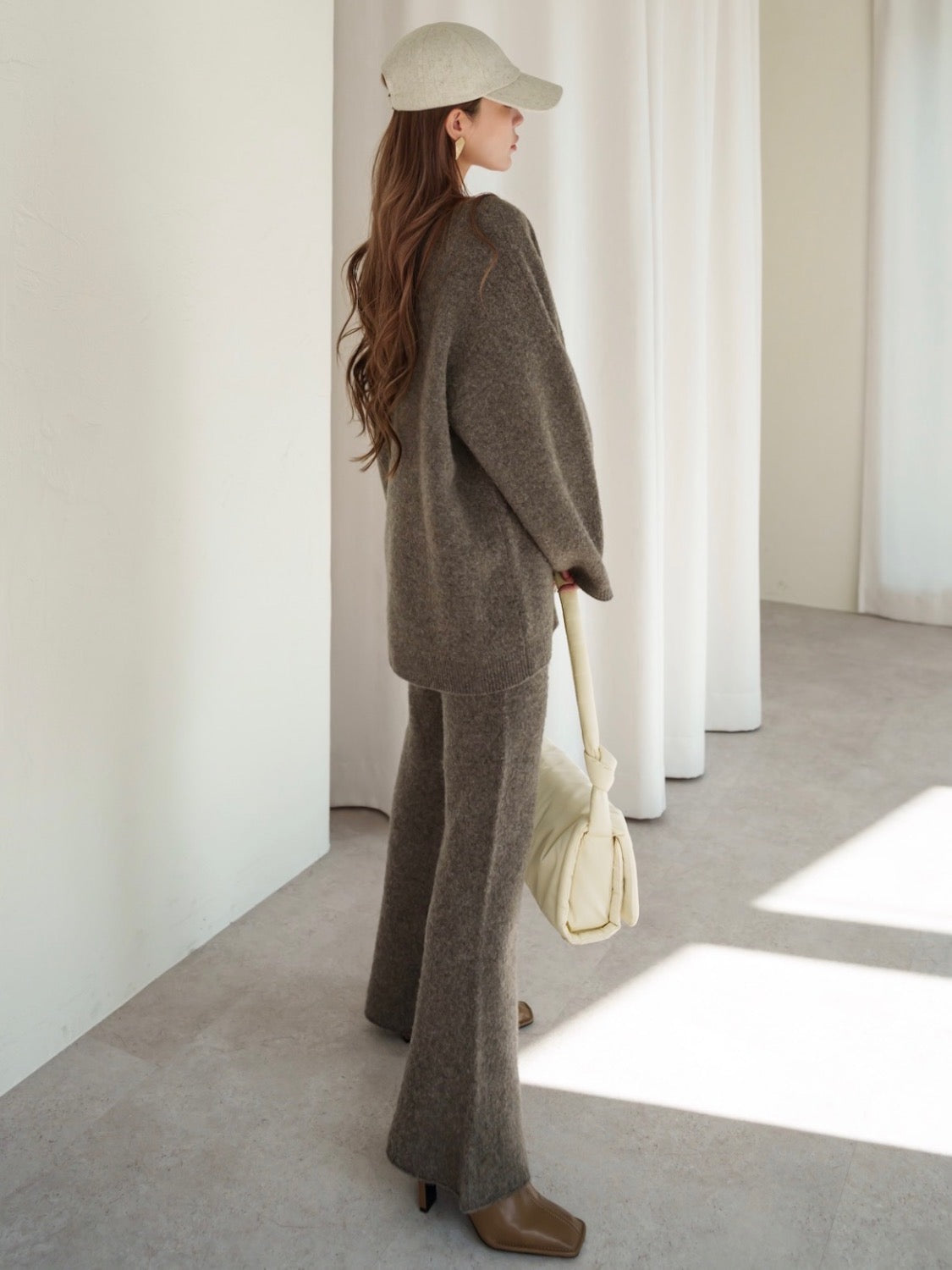 ウール Knit プルオーバー