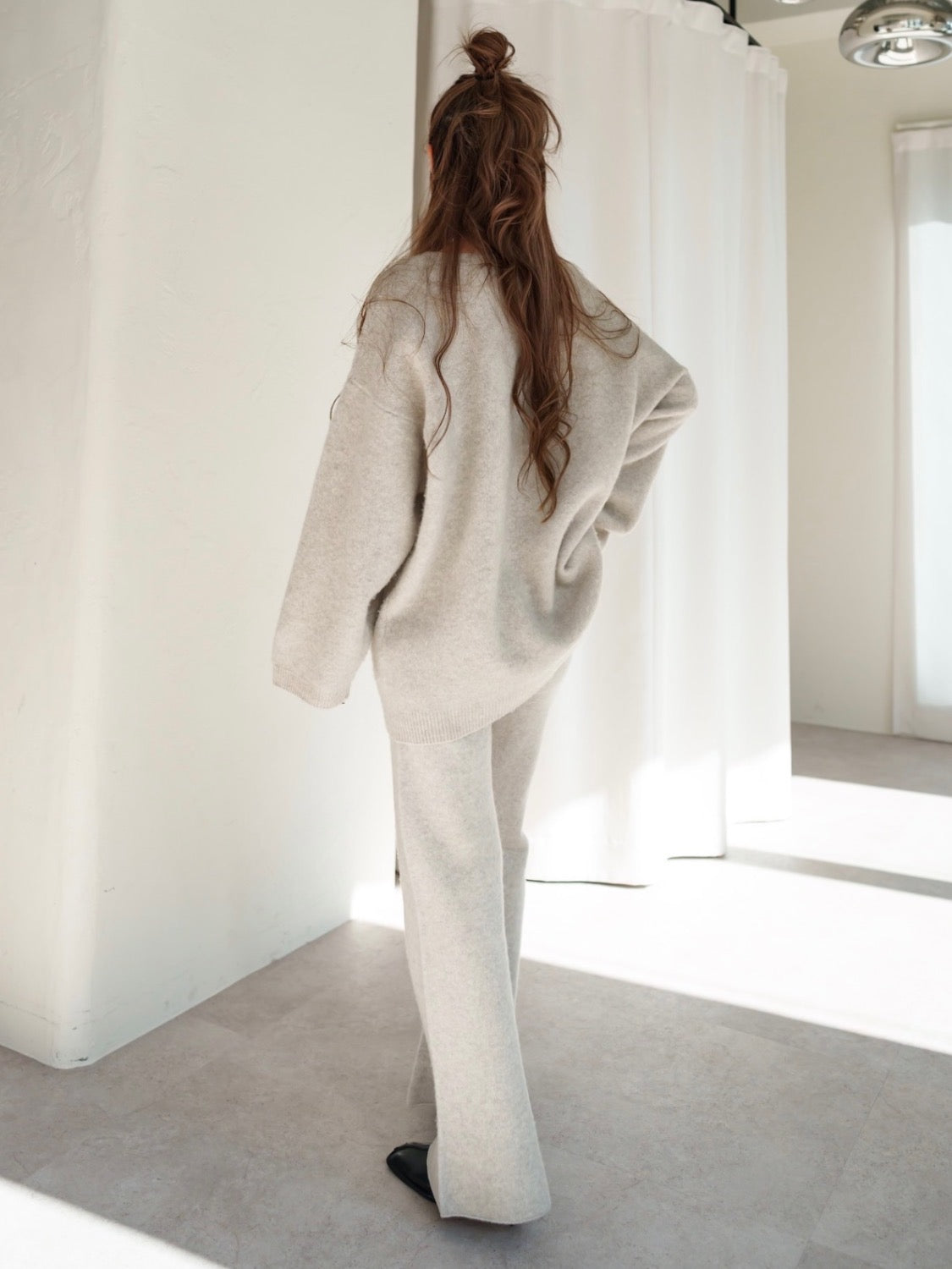 ウール Knit プルオーバー
