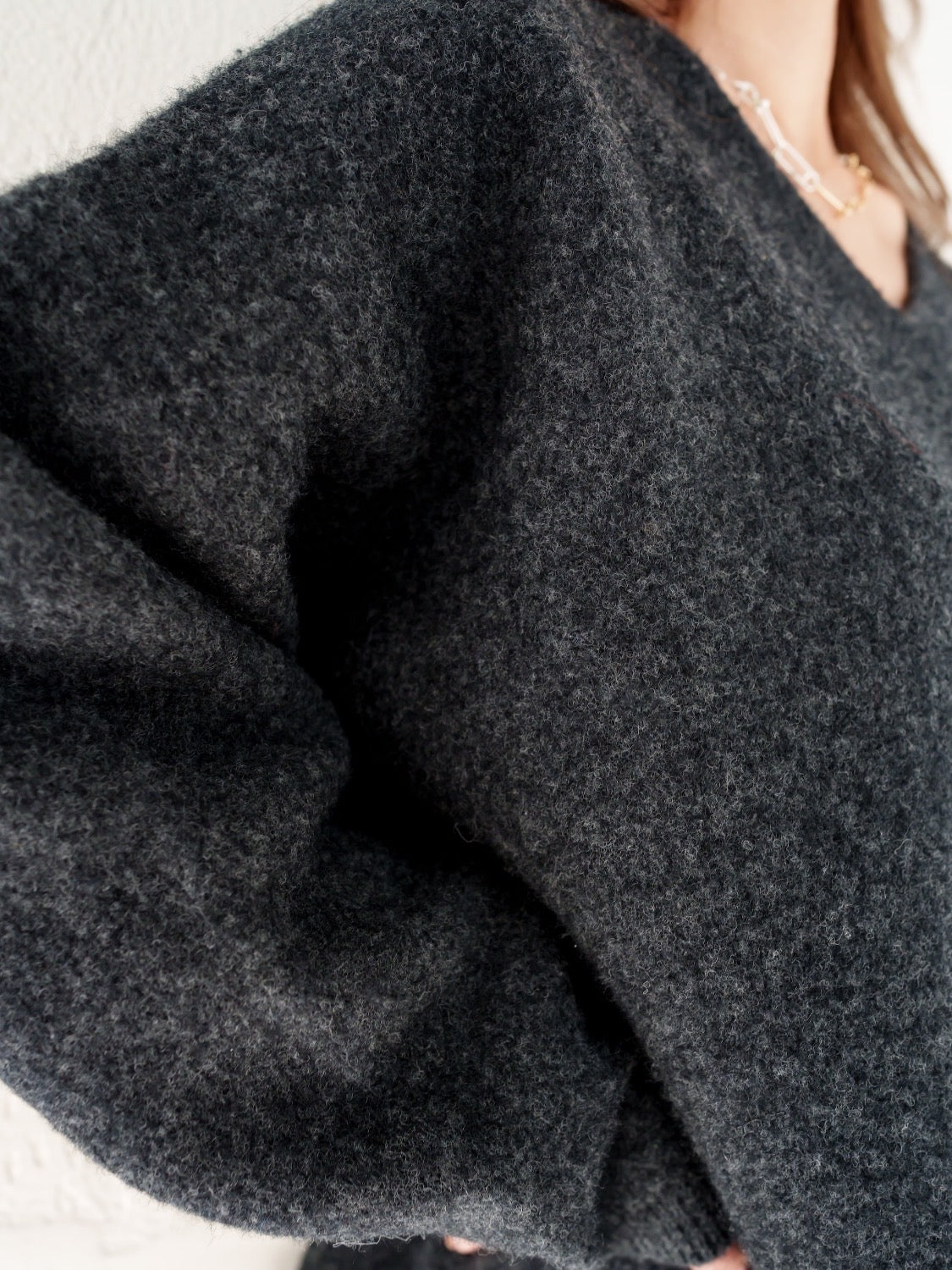 ウール Knit プルオーバー