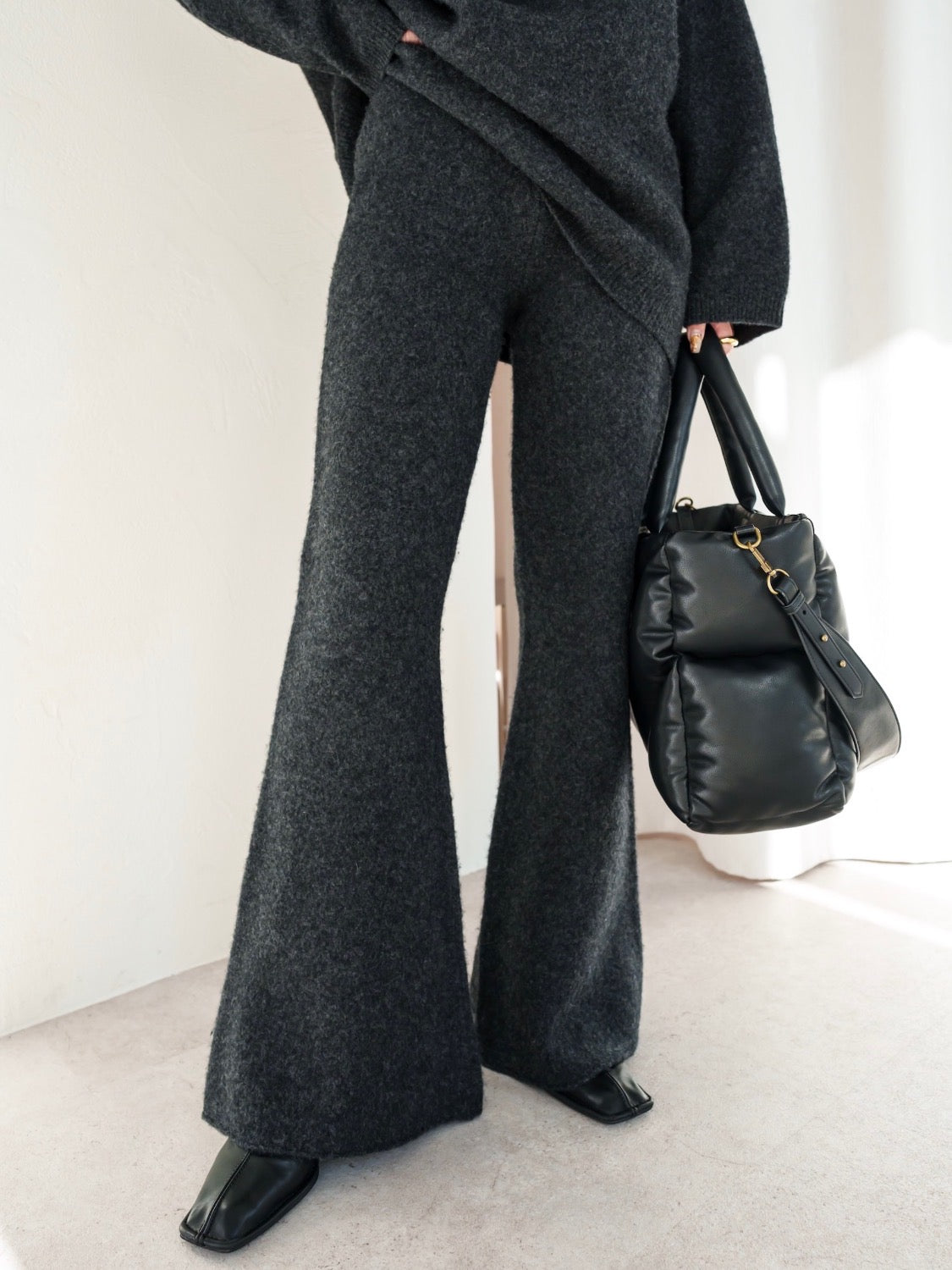 MODEL:159cm<br>着用サイズ0 <br>COLOR:ブラック