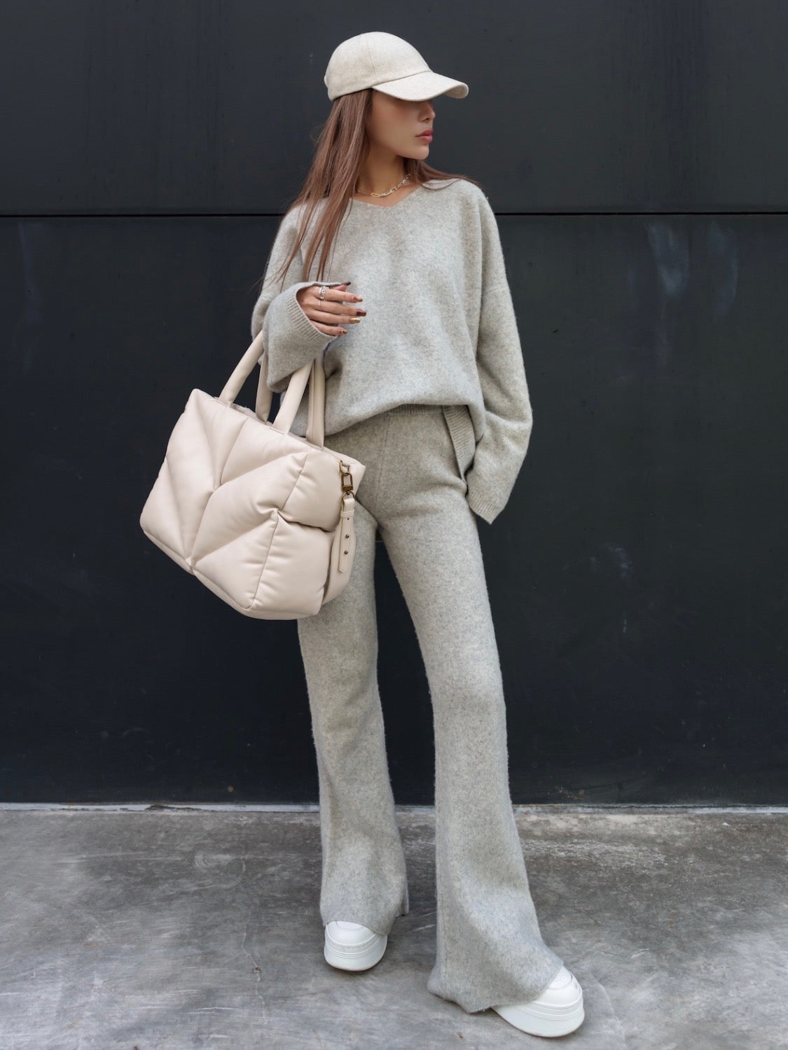ウール Knit プルオーバー