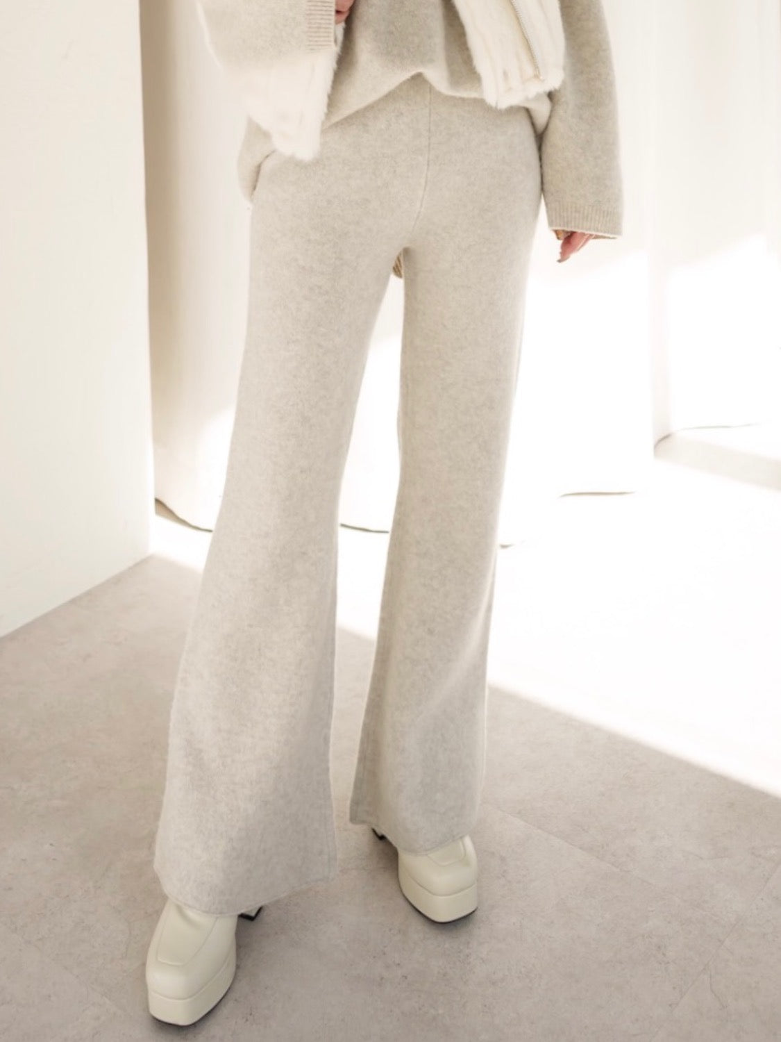 MODEL:159cm<br>着用サイズ0<br> COLOR:アイボリー