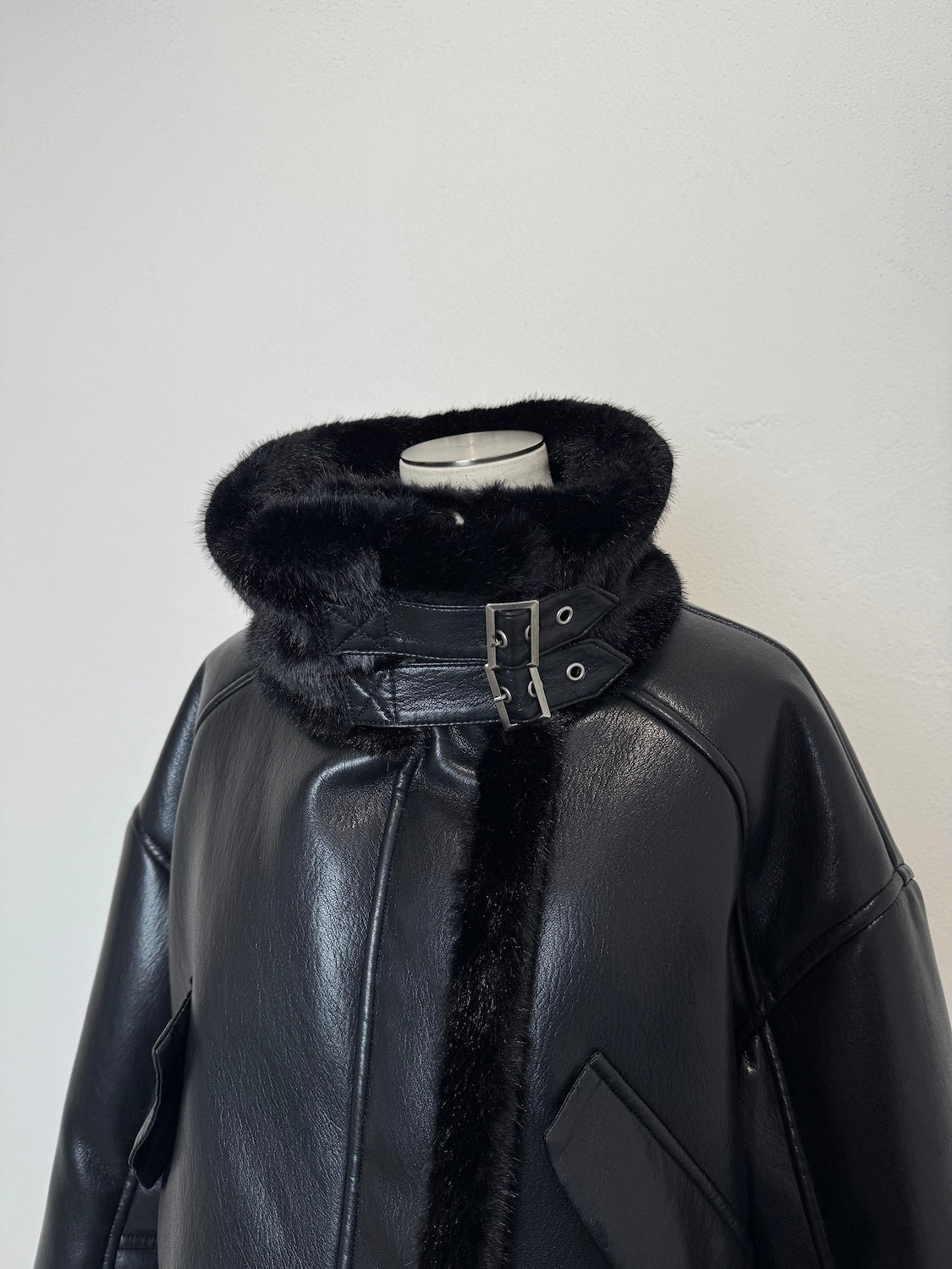 リバーシブル ボンディング Furジャケット