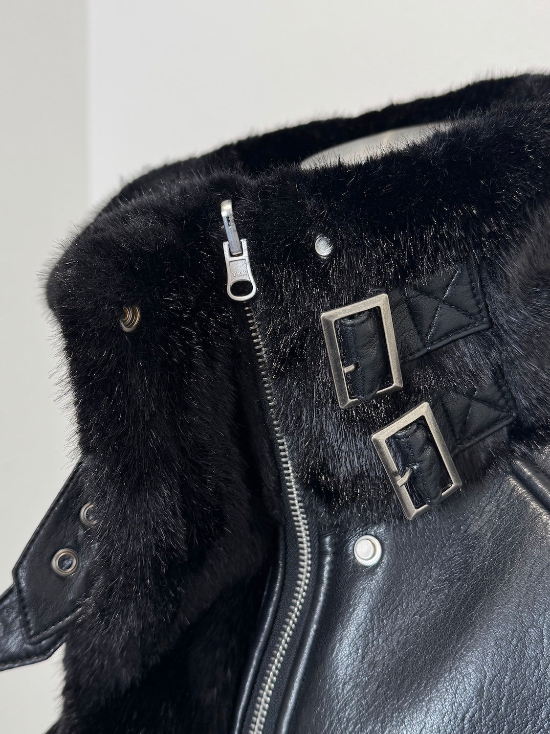 リバーシブル ボンディング Furジャケット