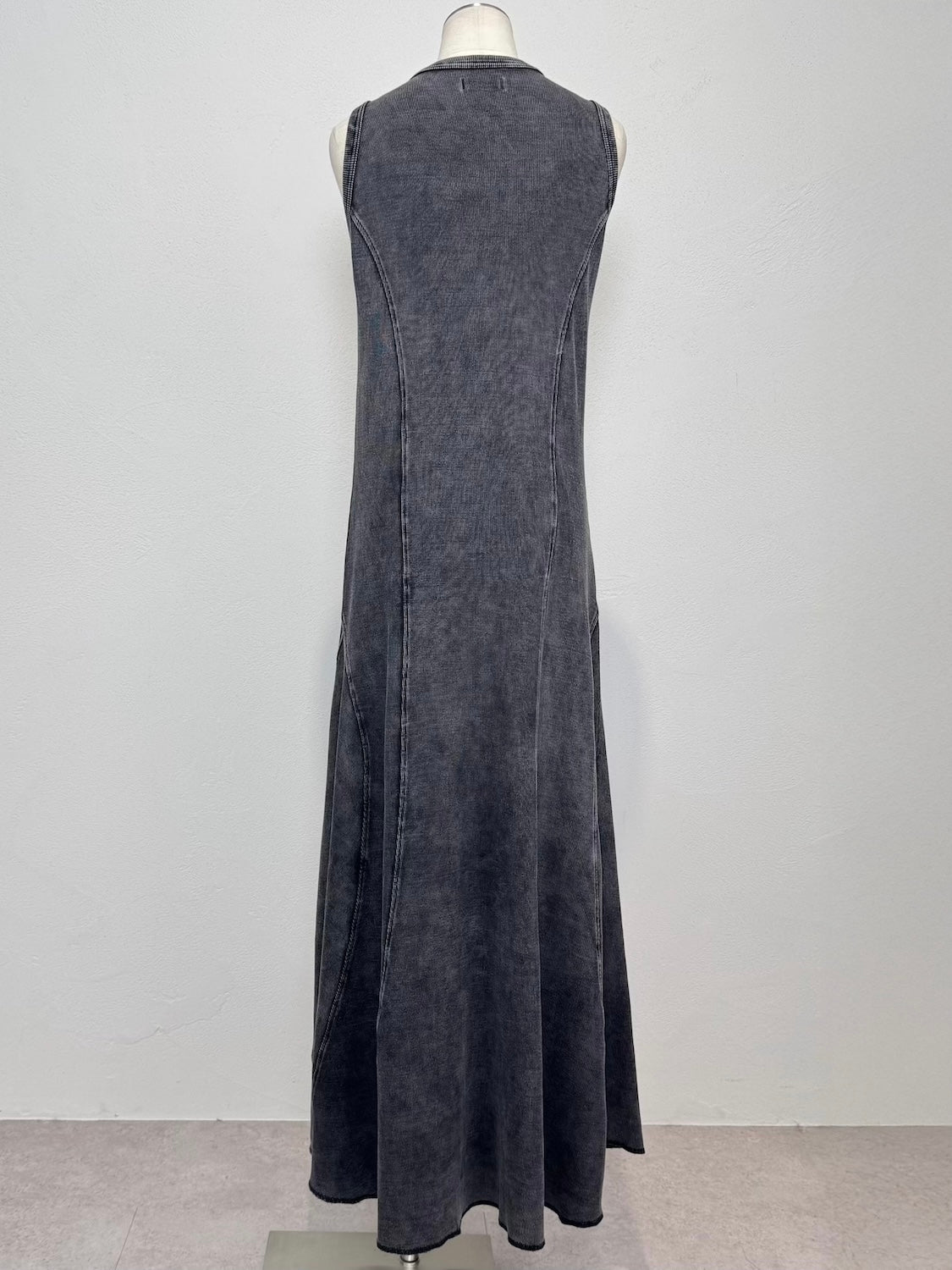 ピグメント Rib フレア ワンピース