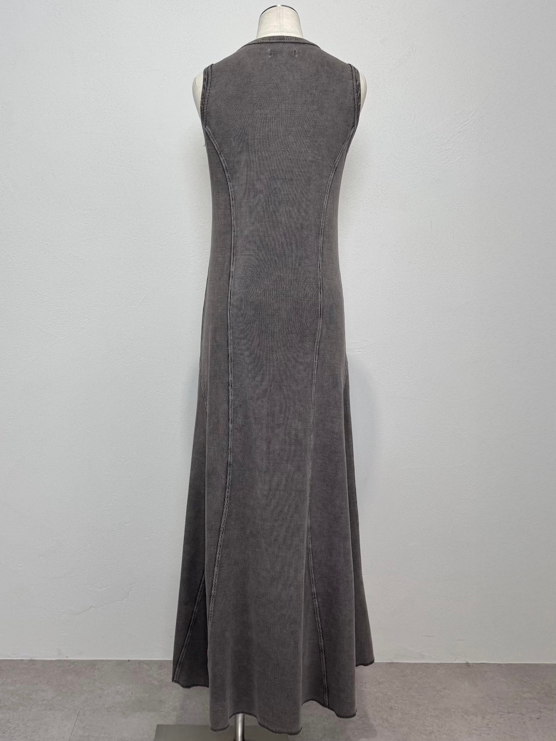 ピグメント Rib フレア ワンピース