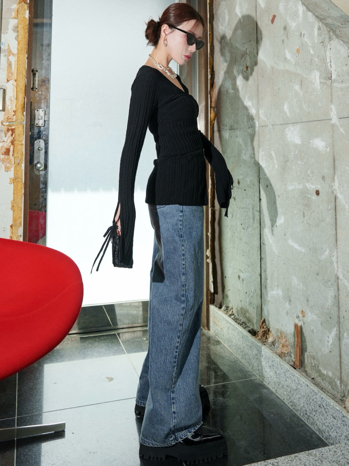 BASIC ワイド DENIM パンツ