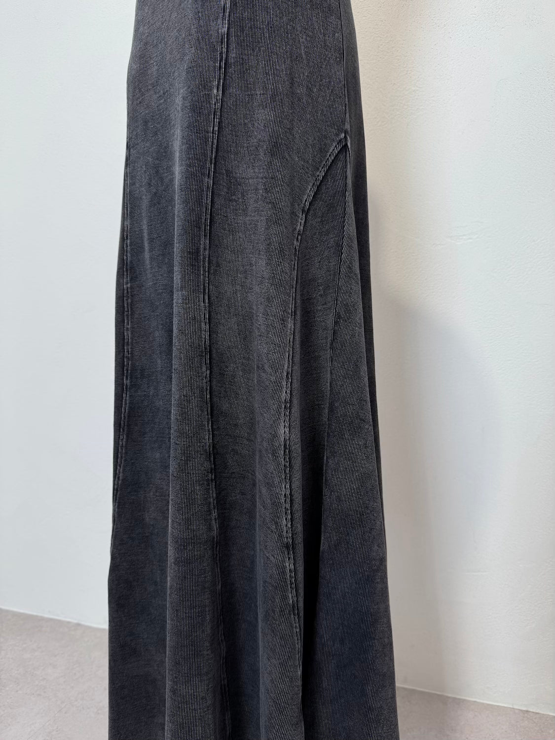 ピグメント Rib フレア ワンピース