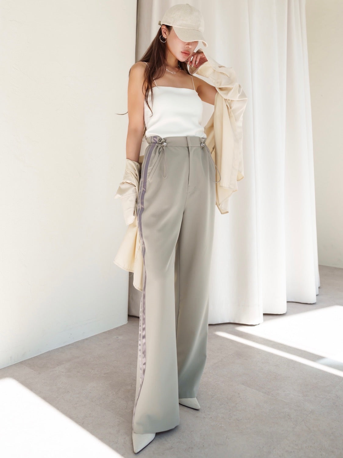 Back Ruffle Blouse
