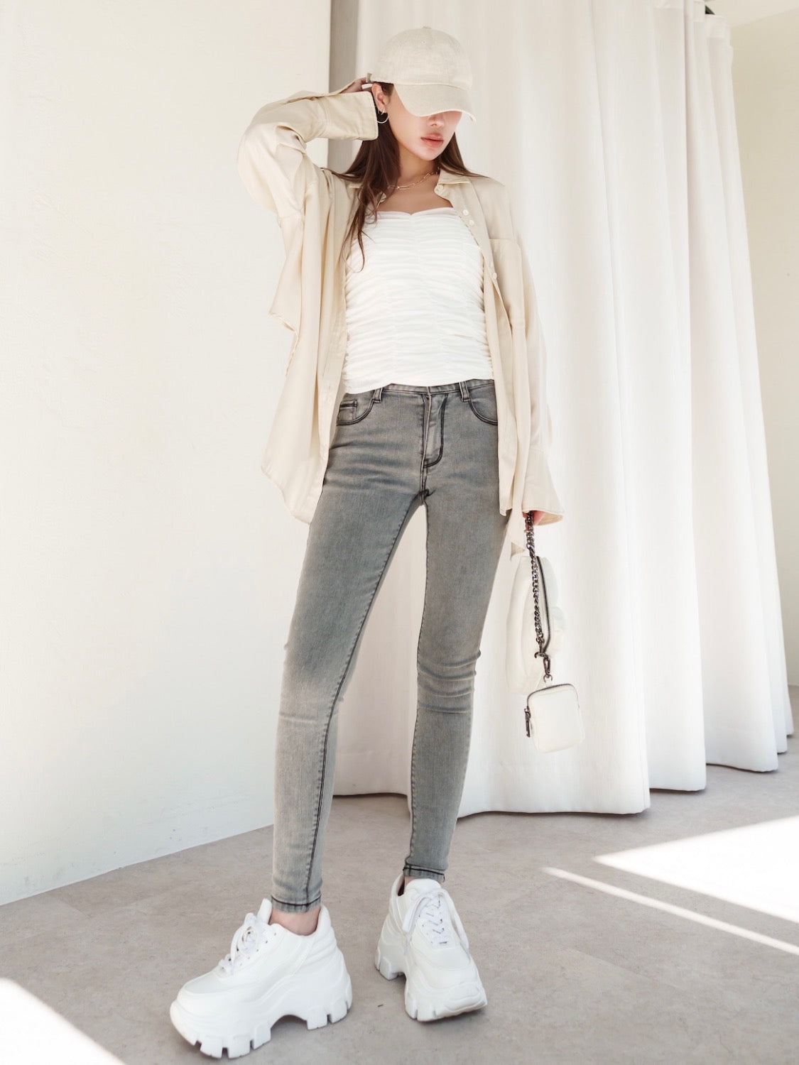 Back Ruffle Blouse