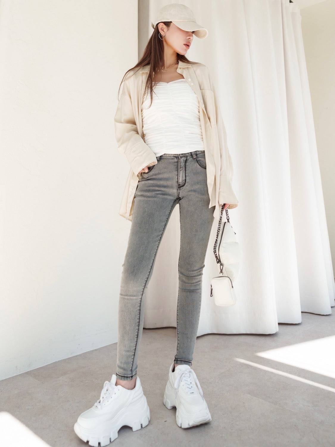 Back Ruffle Blouse