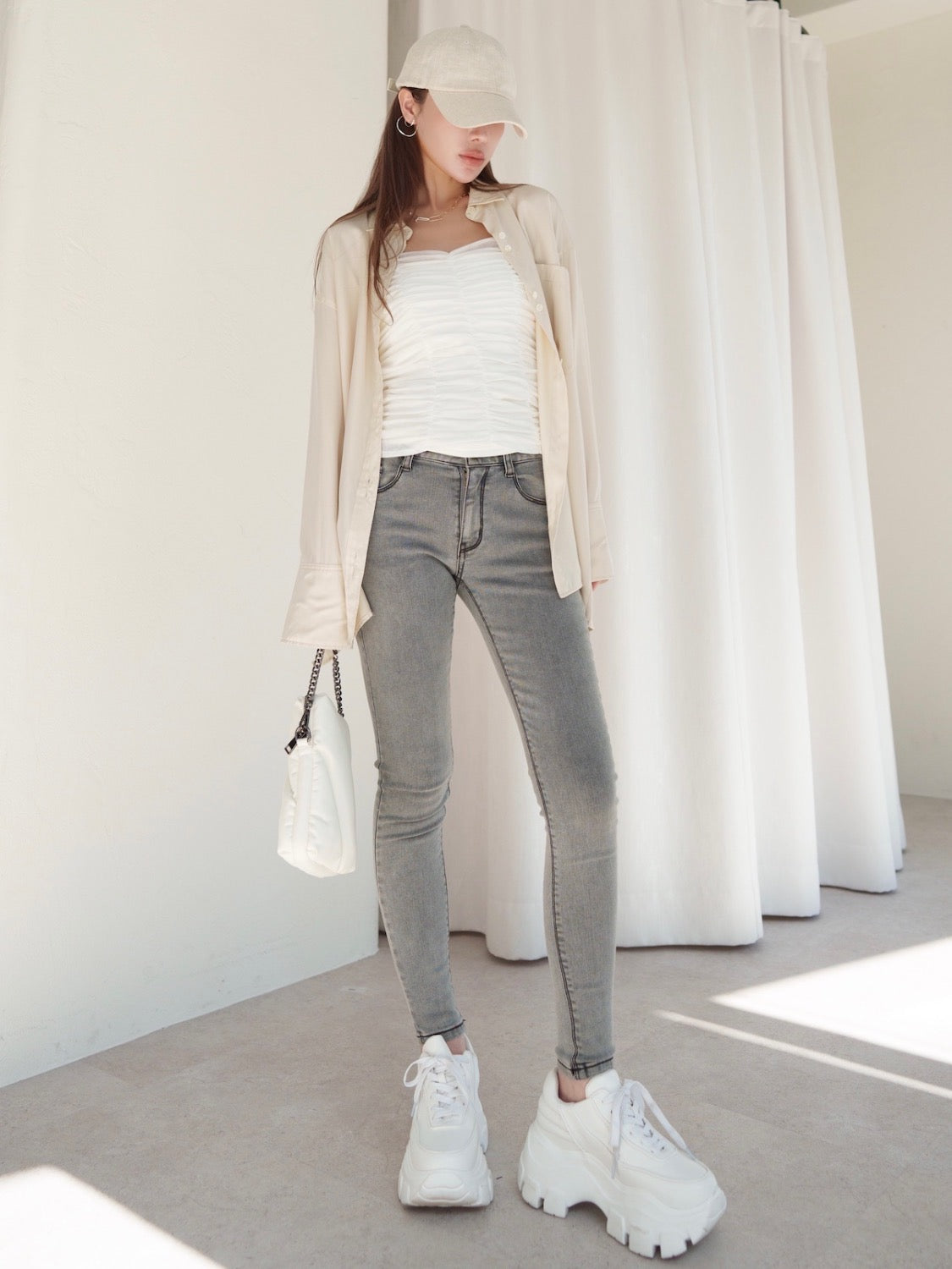 Back Ruffle Blouse