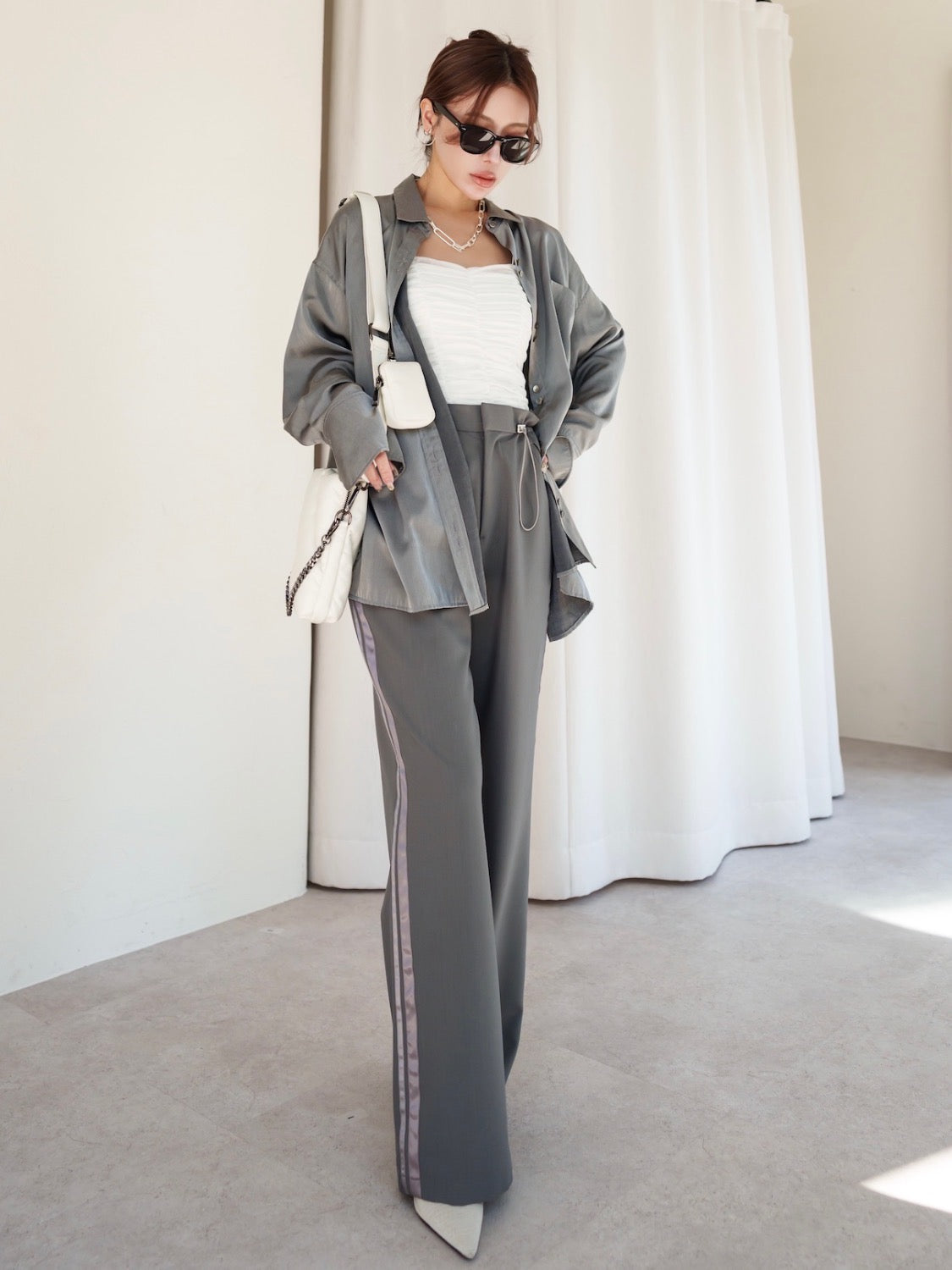 Back Ruffle Blouse