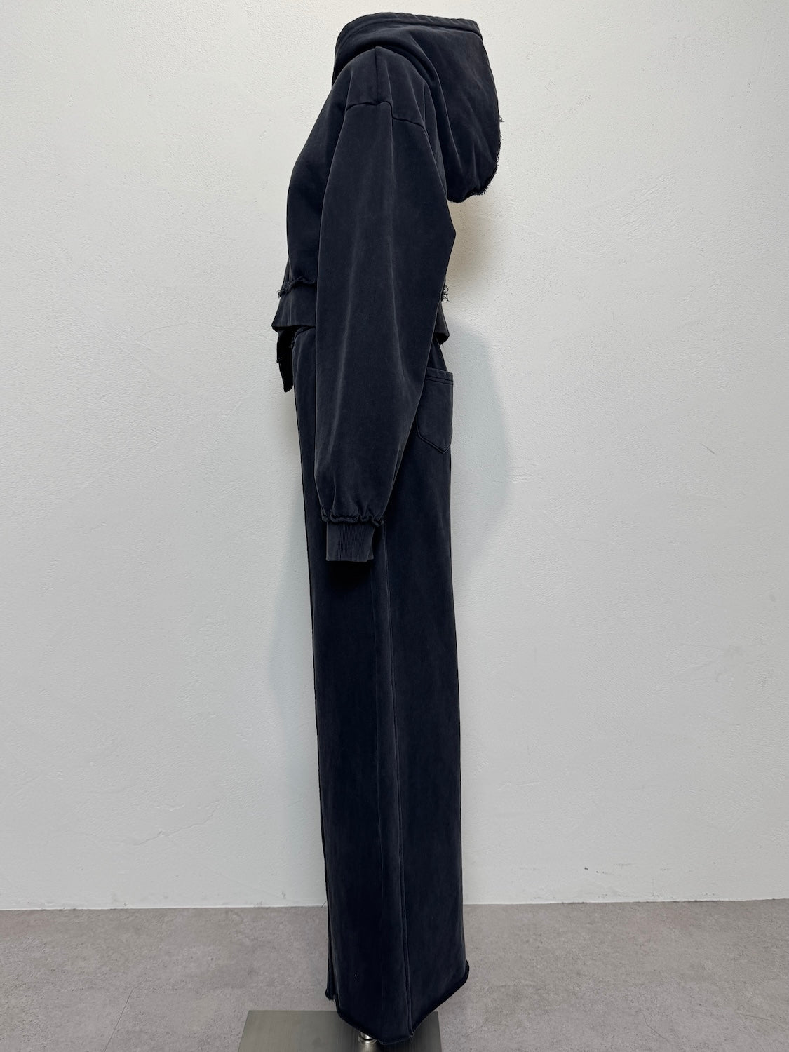 Washed カットオフ フーディー Set-up