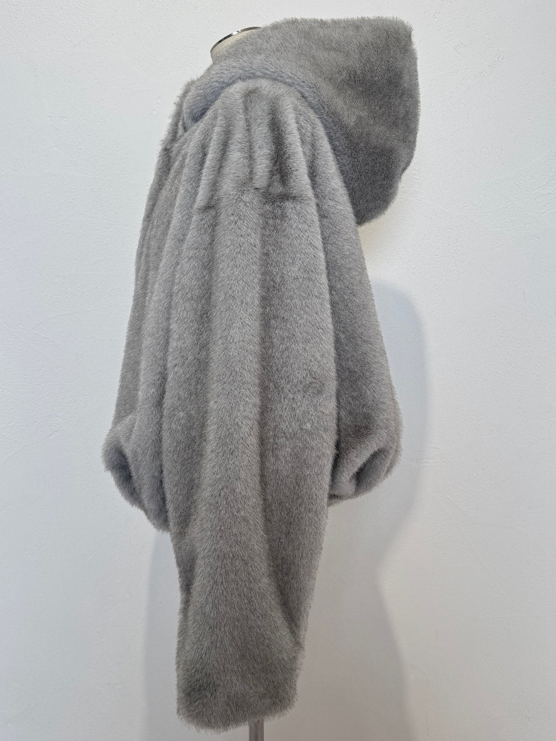 Fur フーディー ヘムタック ブルゾン