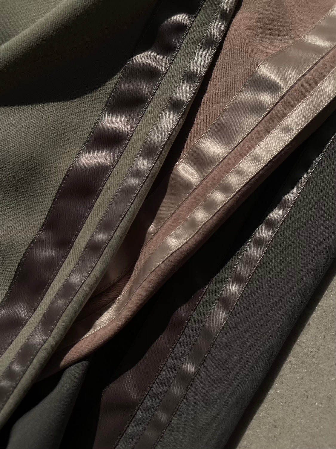 Waist Draw Line Pants