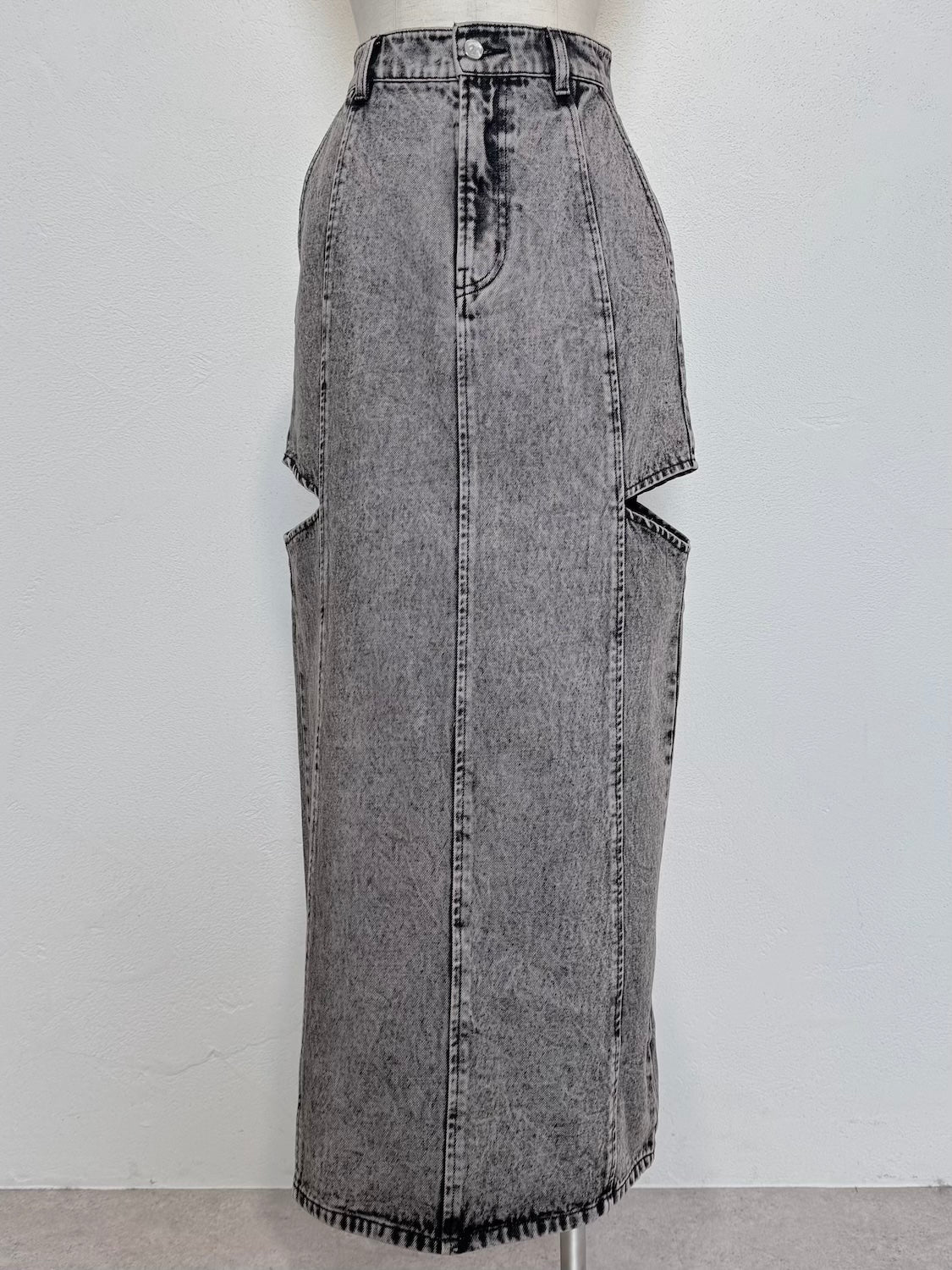 サイドホール DENIM スカート