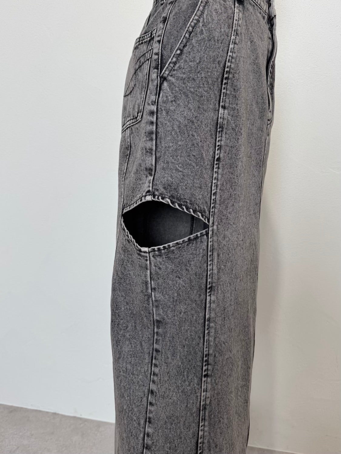 サイドホール DENIM スカート
