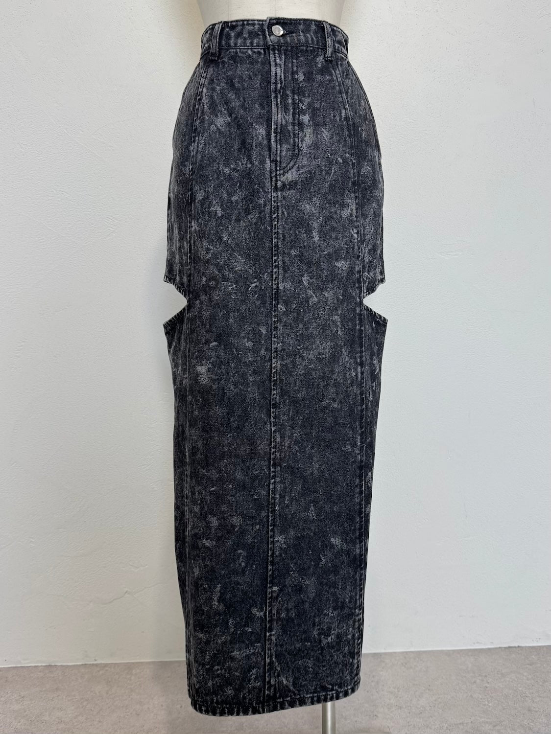 サイドホール DENIM スカート
