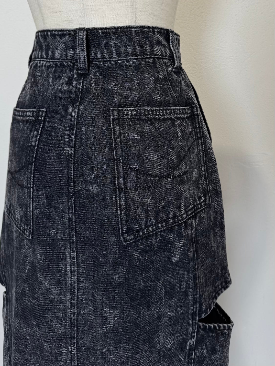 サイドホール DENIM スカート