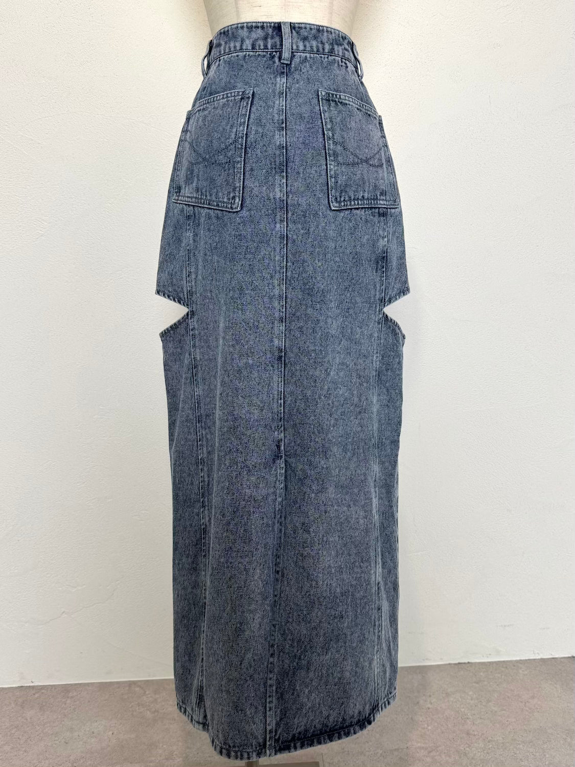 サイドホール DENIM スカート