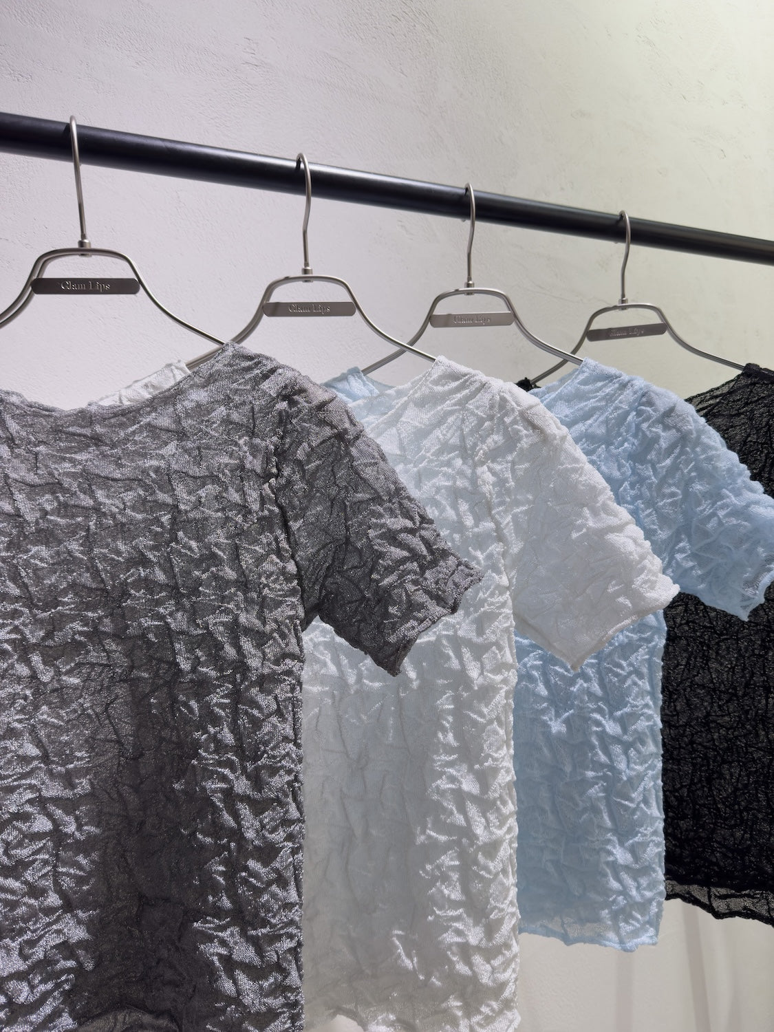 ランダムニット Sheer トップス