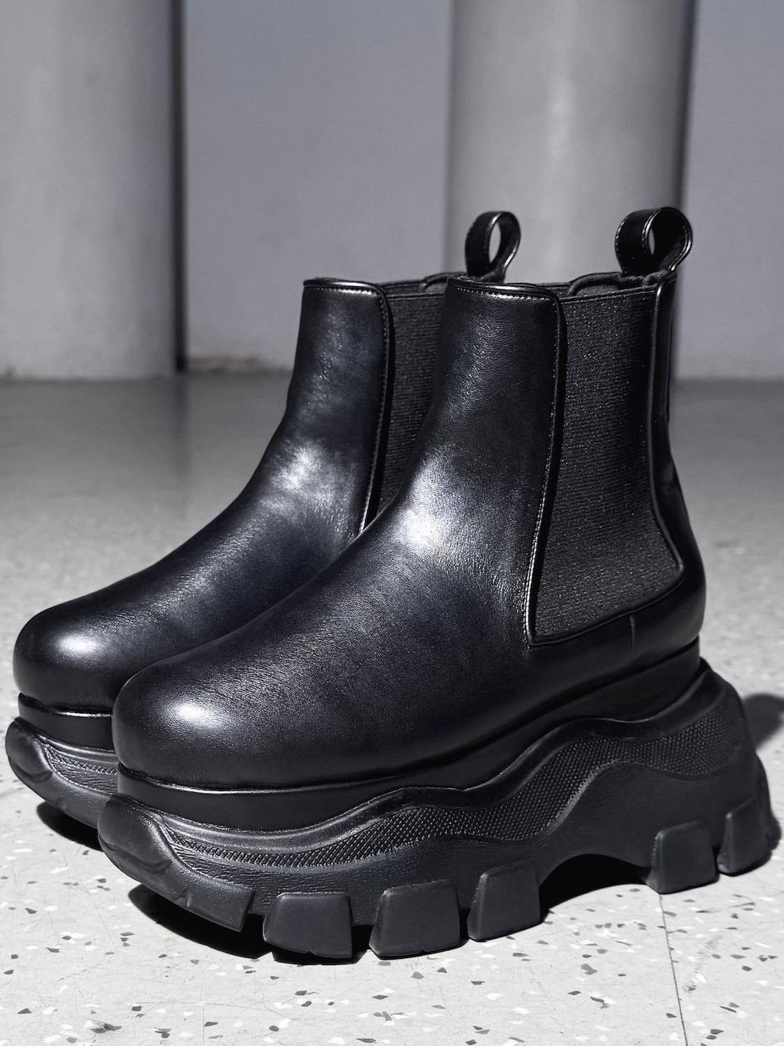 Double ソール サイドゴアBoots