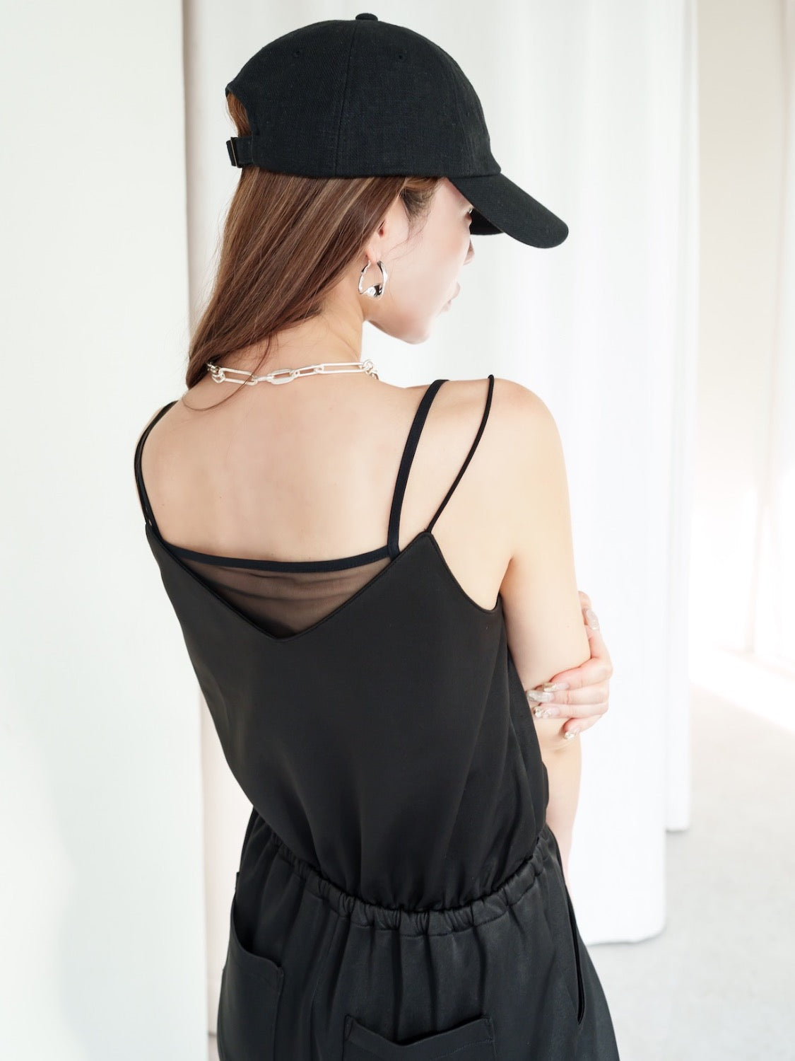 Layered Camisole All-in-One